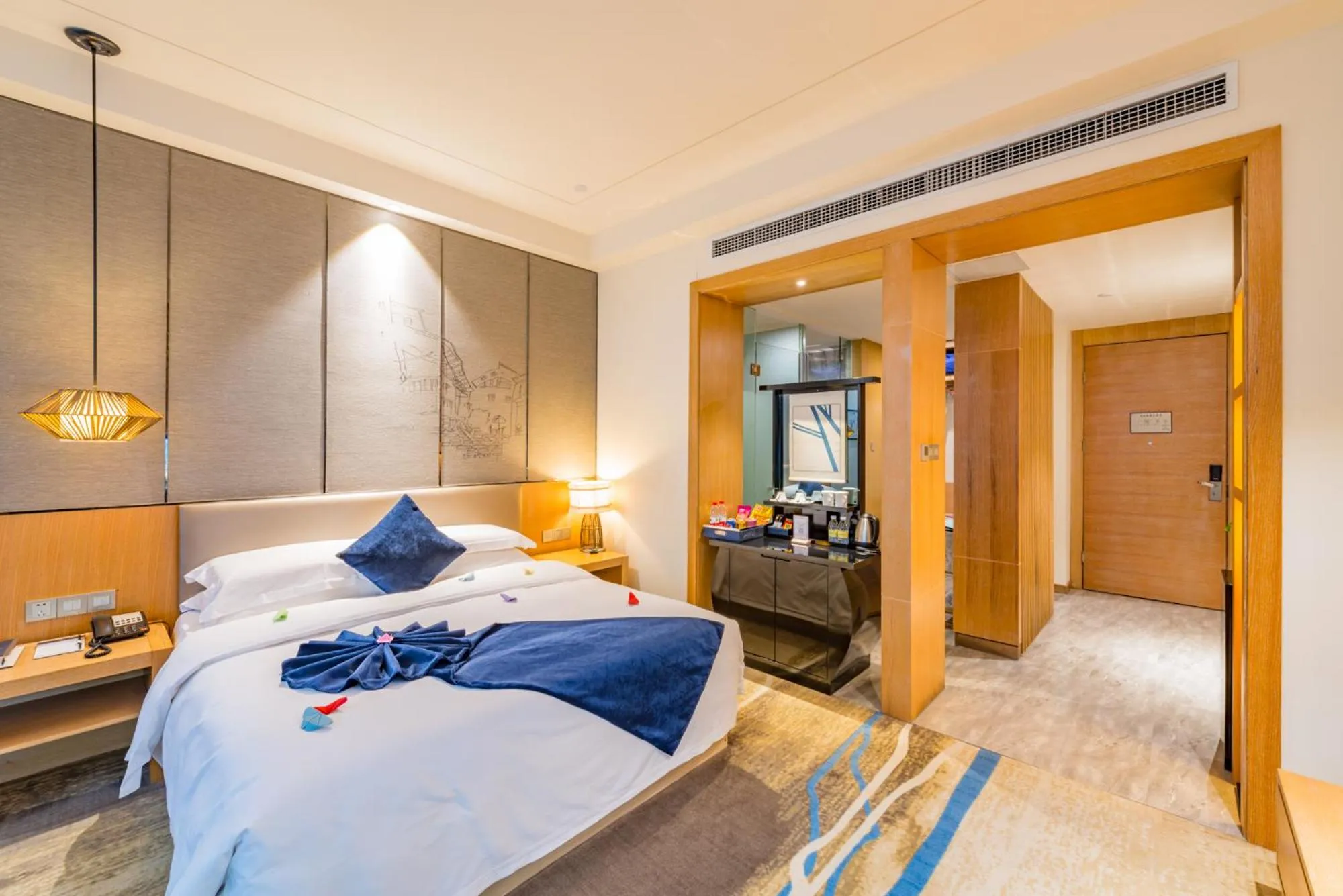 Photo of the whole room, Bed in 重庆尚高丽呈酒店