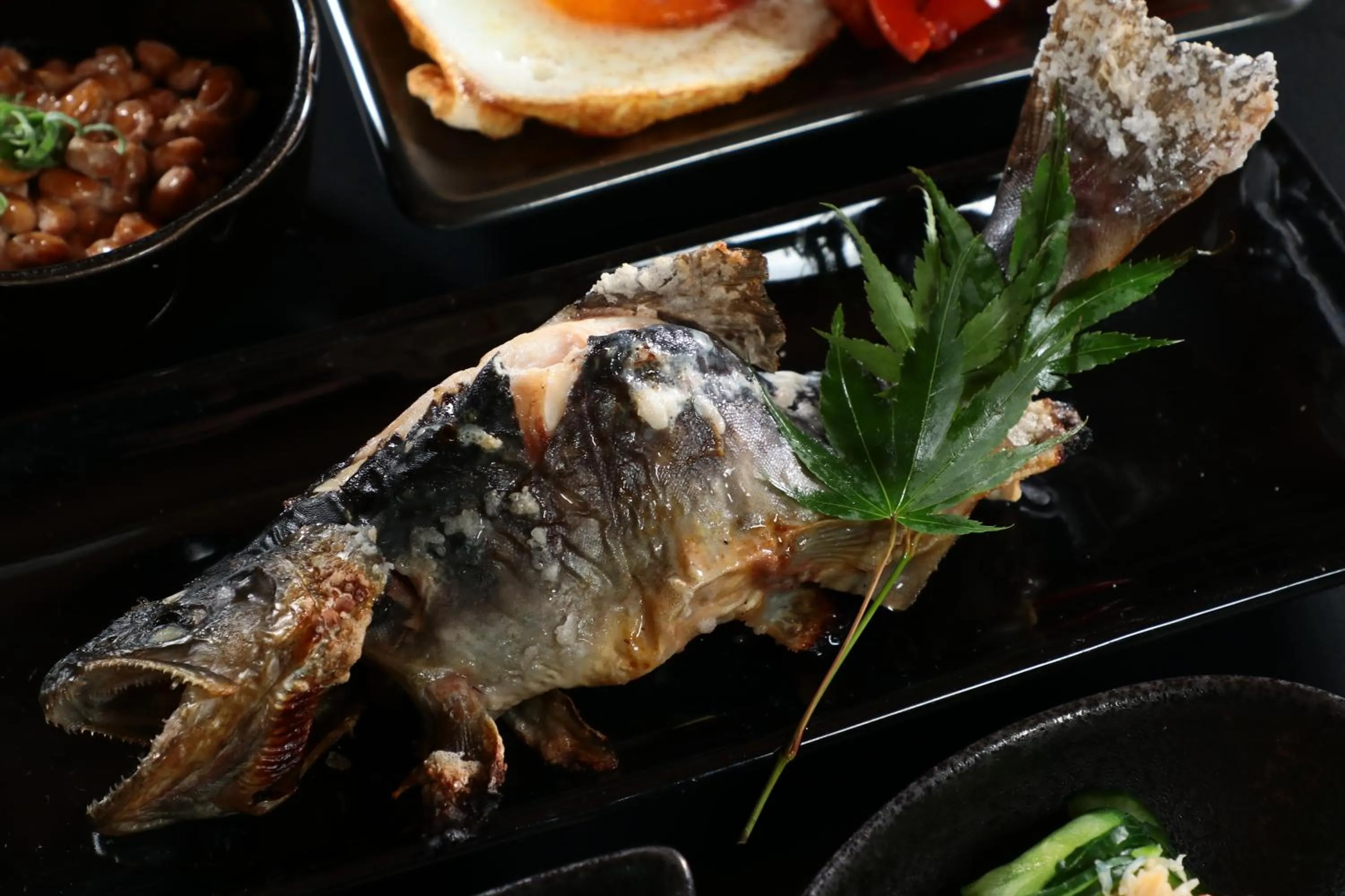 Dinner in Minshuku Iwana no Sato