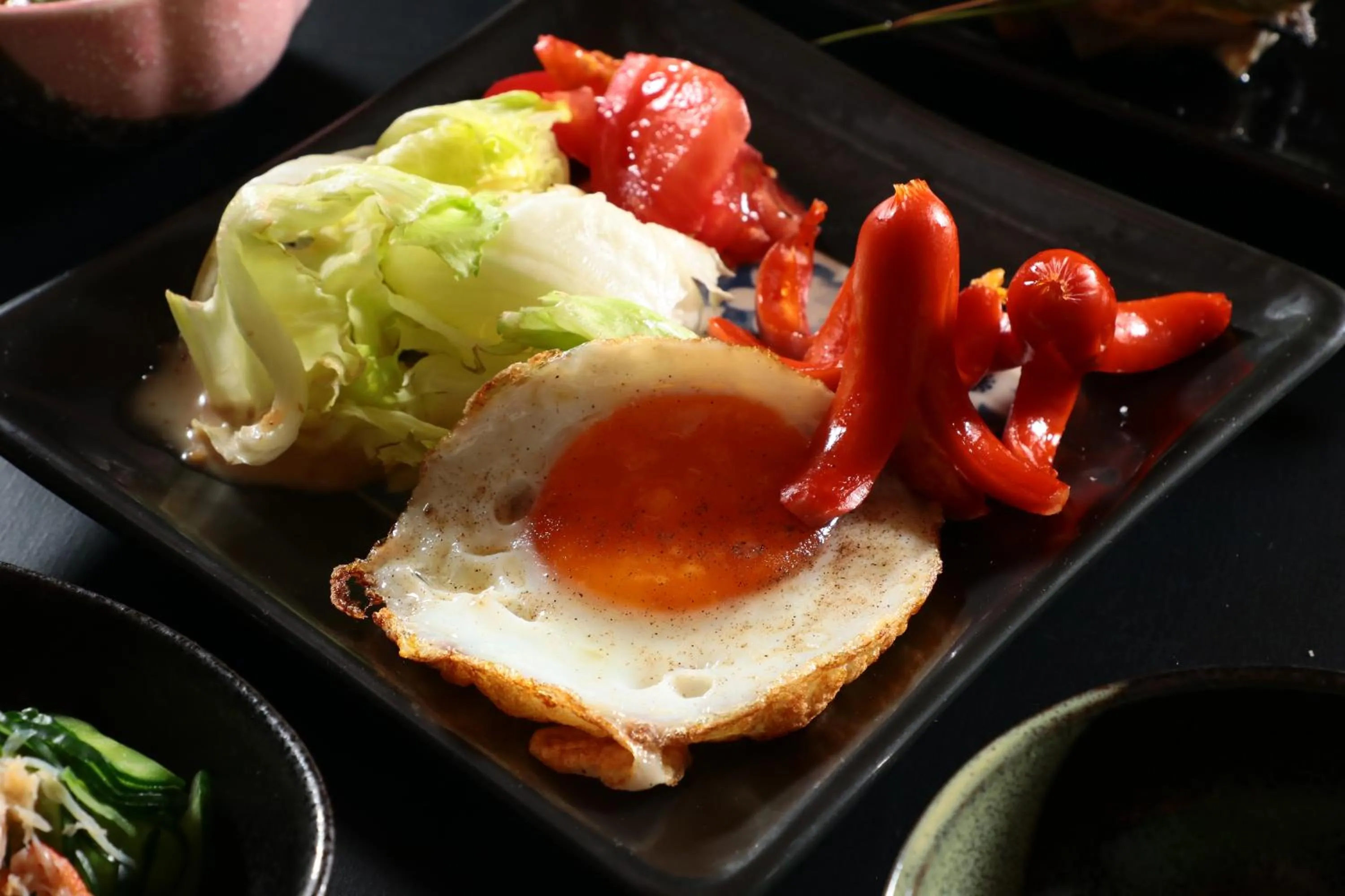 Breakfast in Minshuku Iwana no Sato