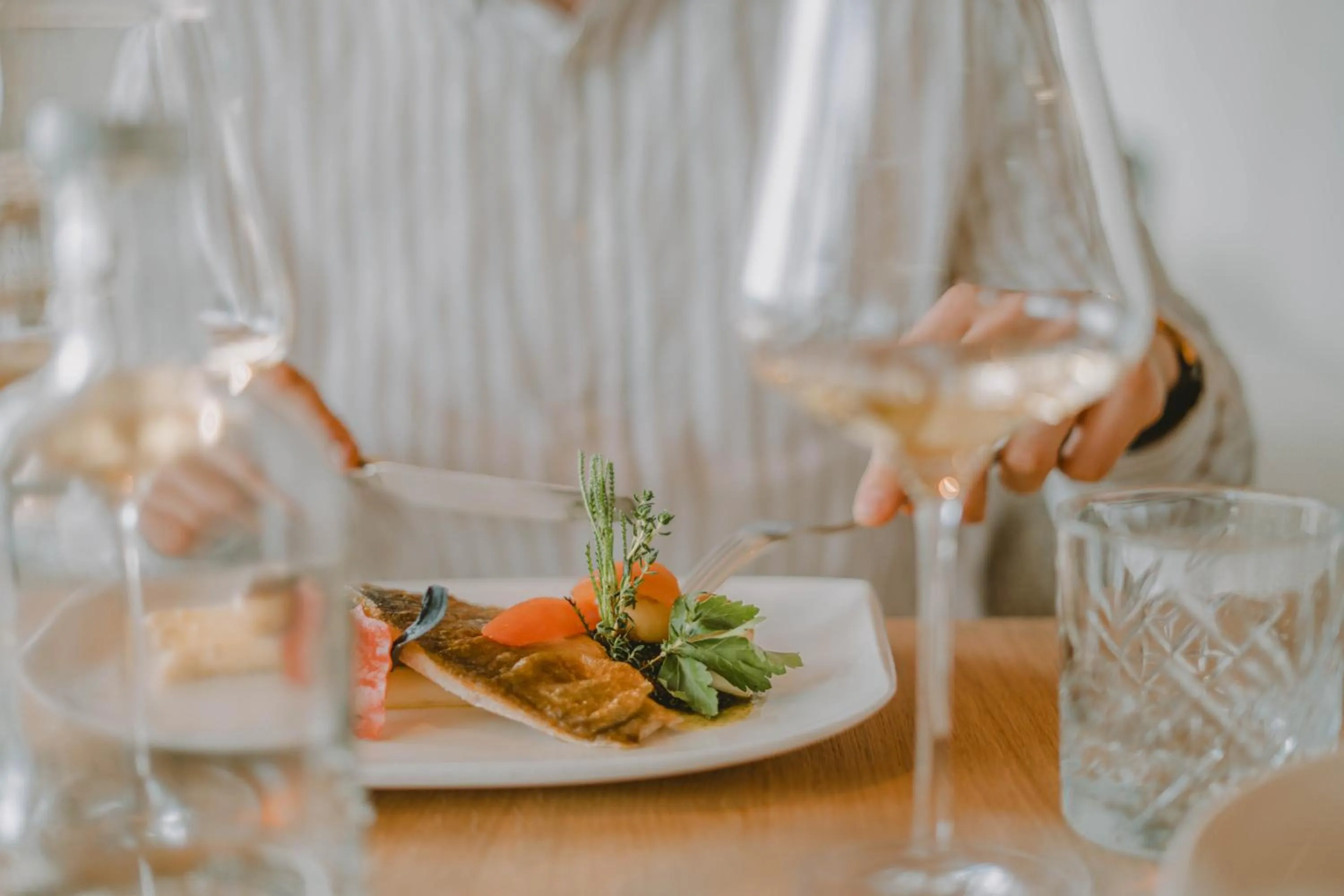 Restaurant/places to eat in Hotel Niedermair