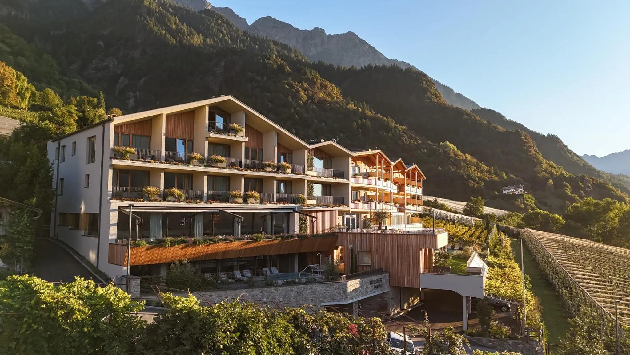 Property building in Hotel Niedermair