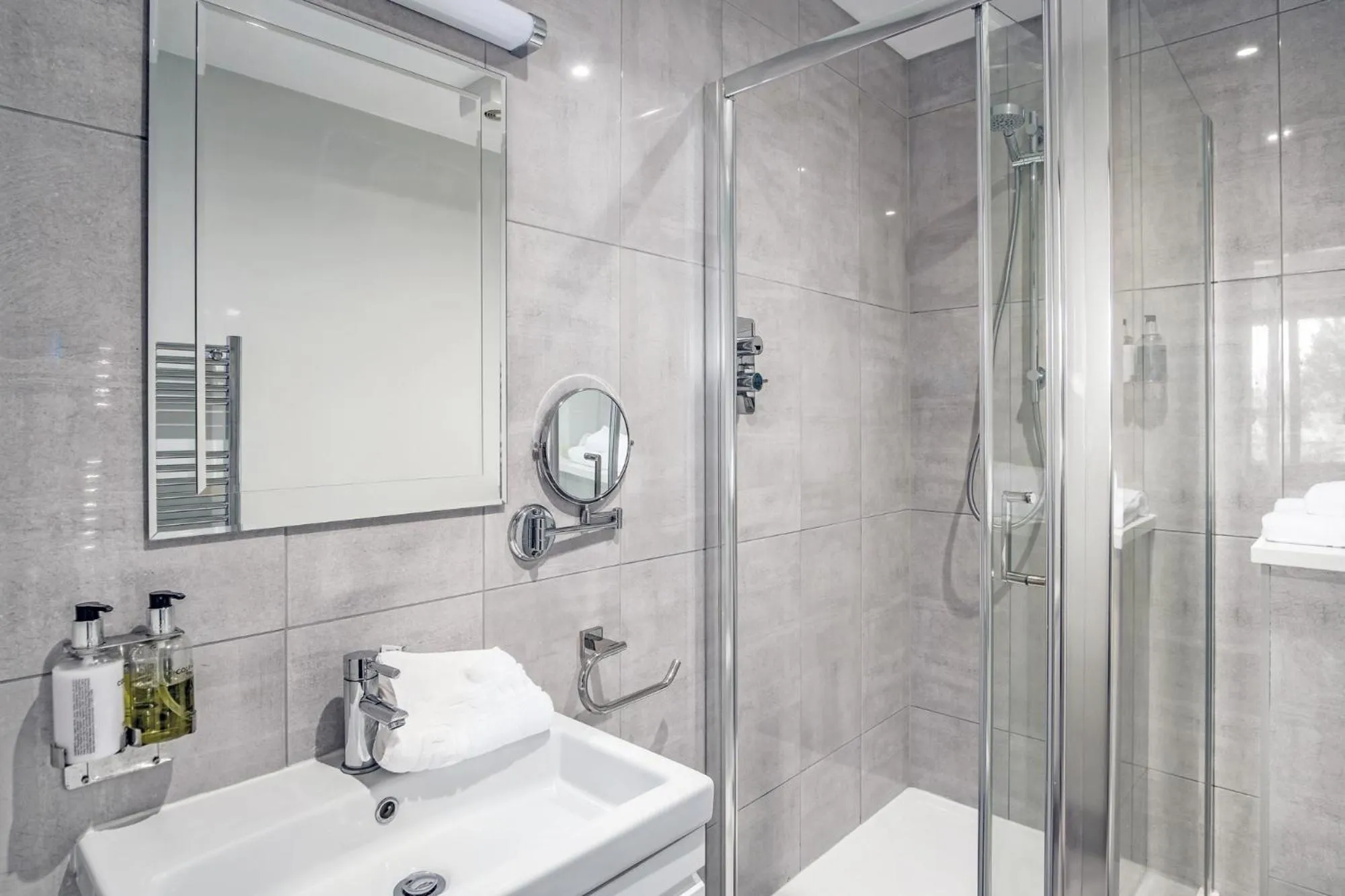 Shower in Cotswolds Hotel & Spa
