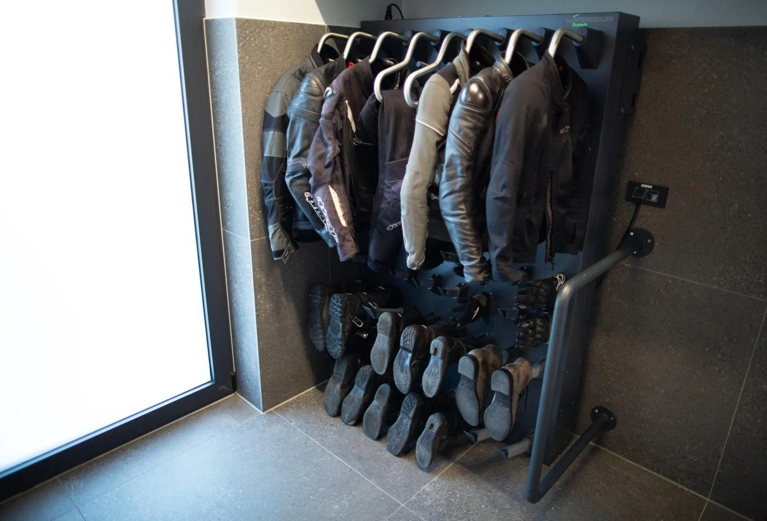 dryer in Guesthouse Grof