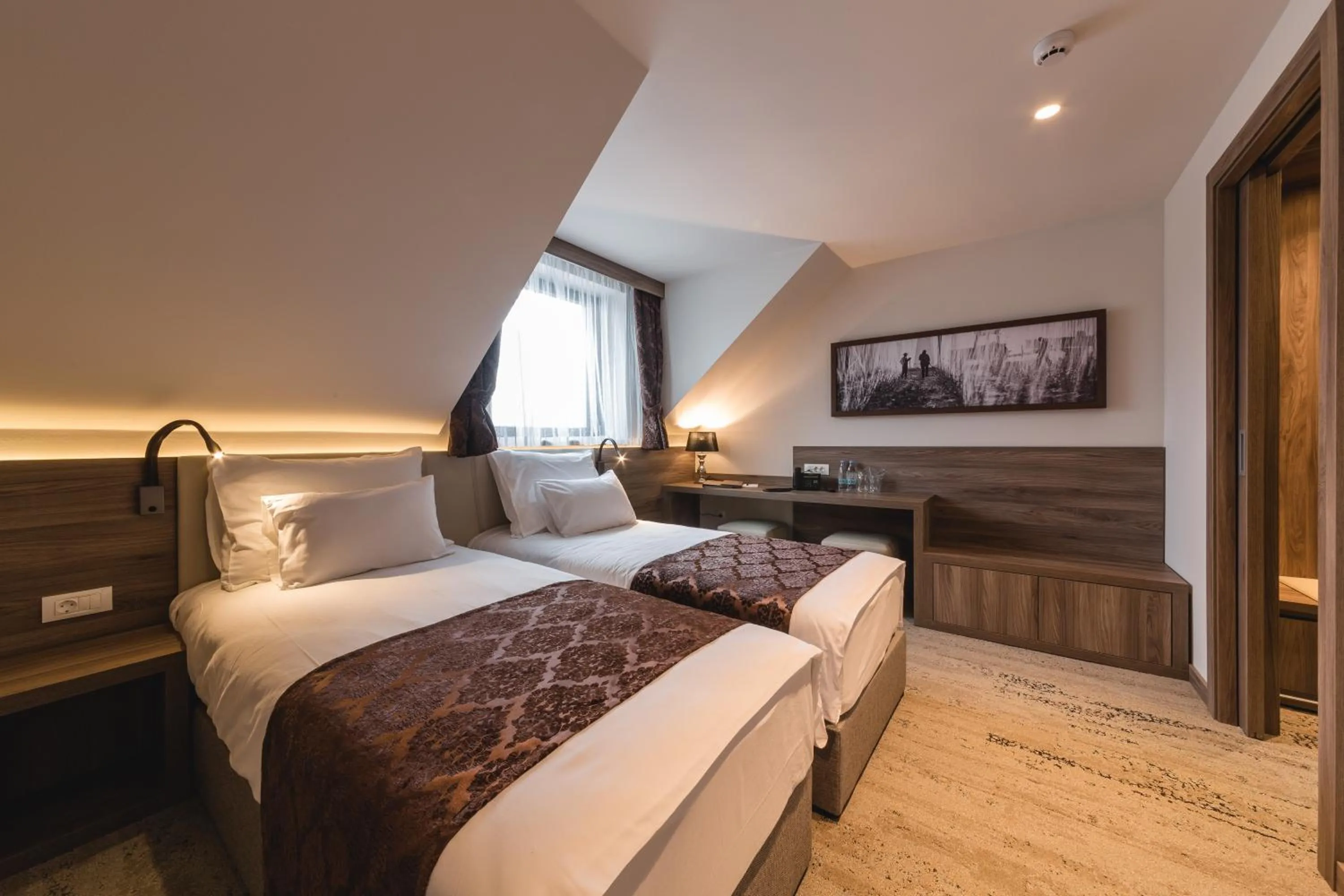 Bed in Guesthouse Grof