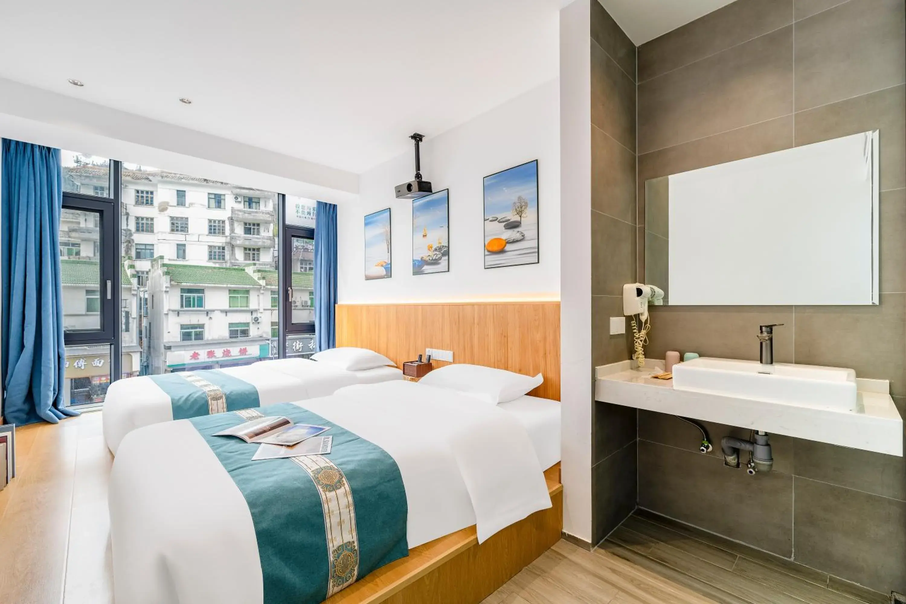 Double Room with Mountain View in Huang Mountain Wangfeng Hotel Double Room with Mountain View in Huang Mountain Wangfeng Hotel