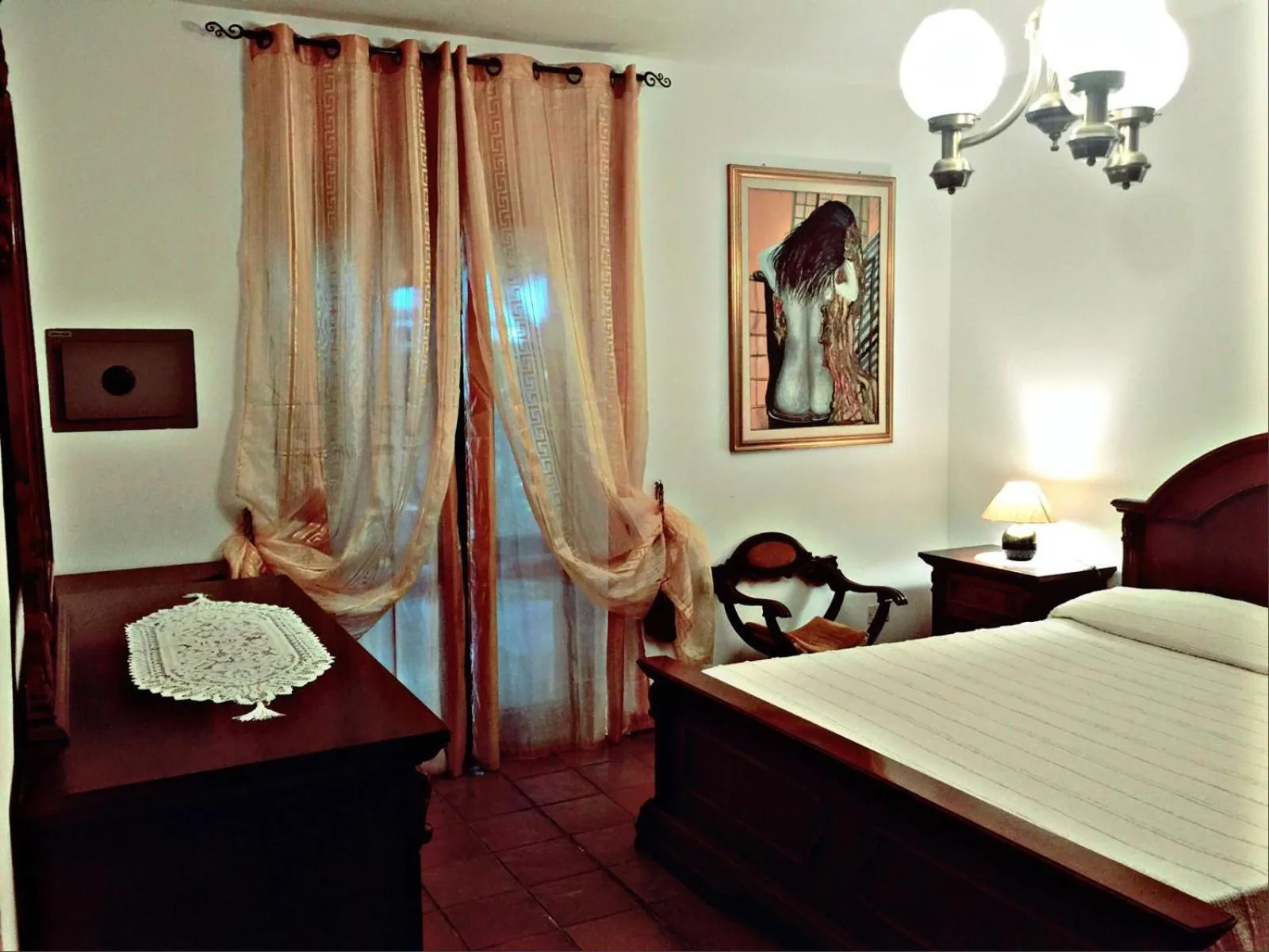 Bed in Casa Vacanze Villa Flumini