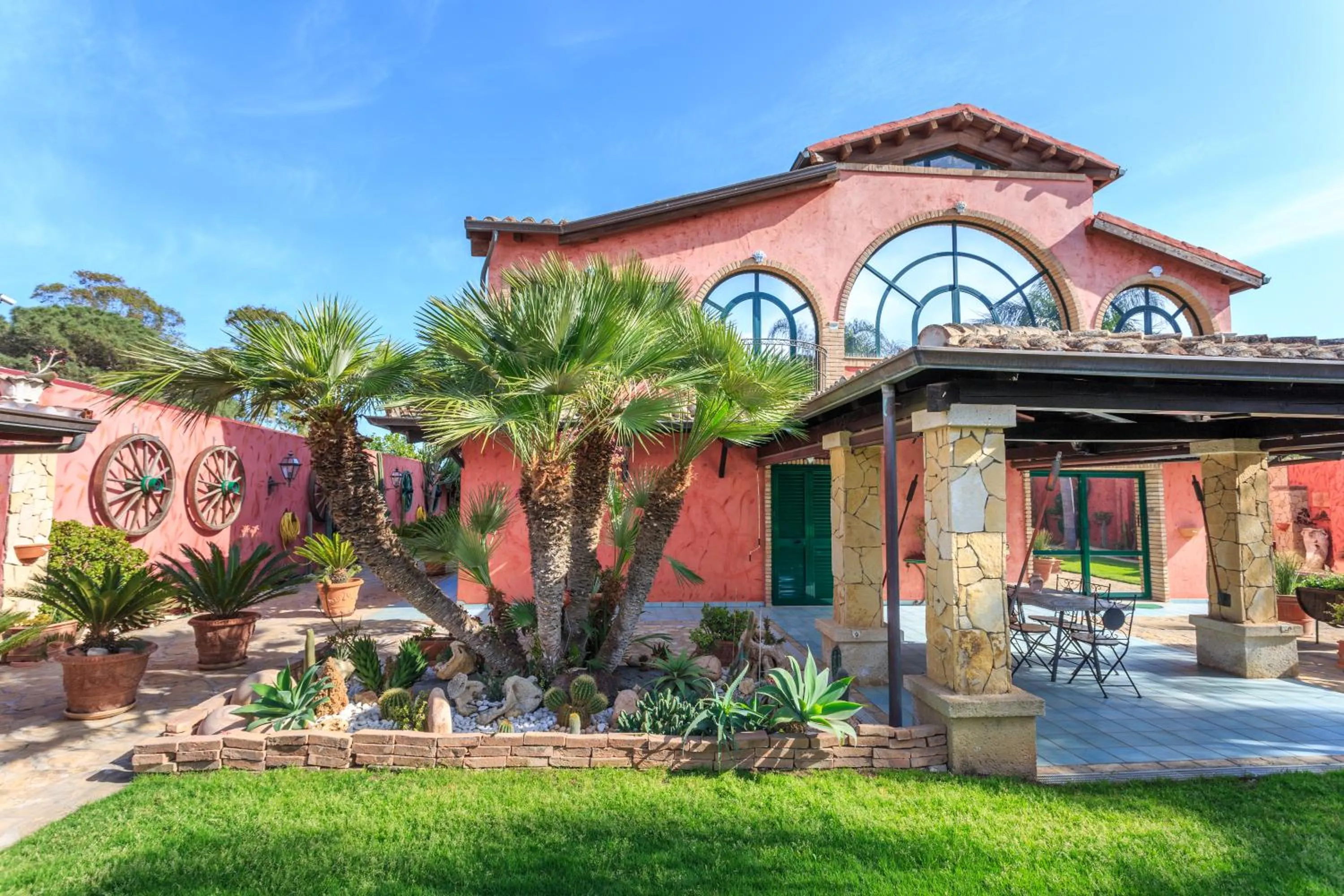 Patio in Casa Vacanze Villa Flumini