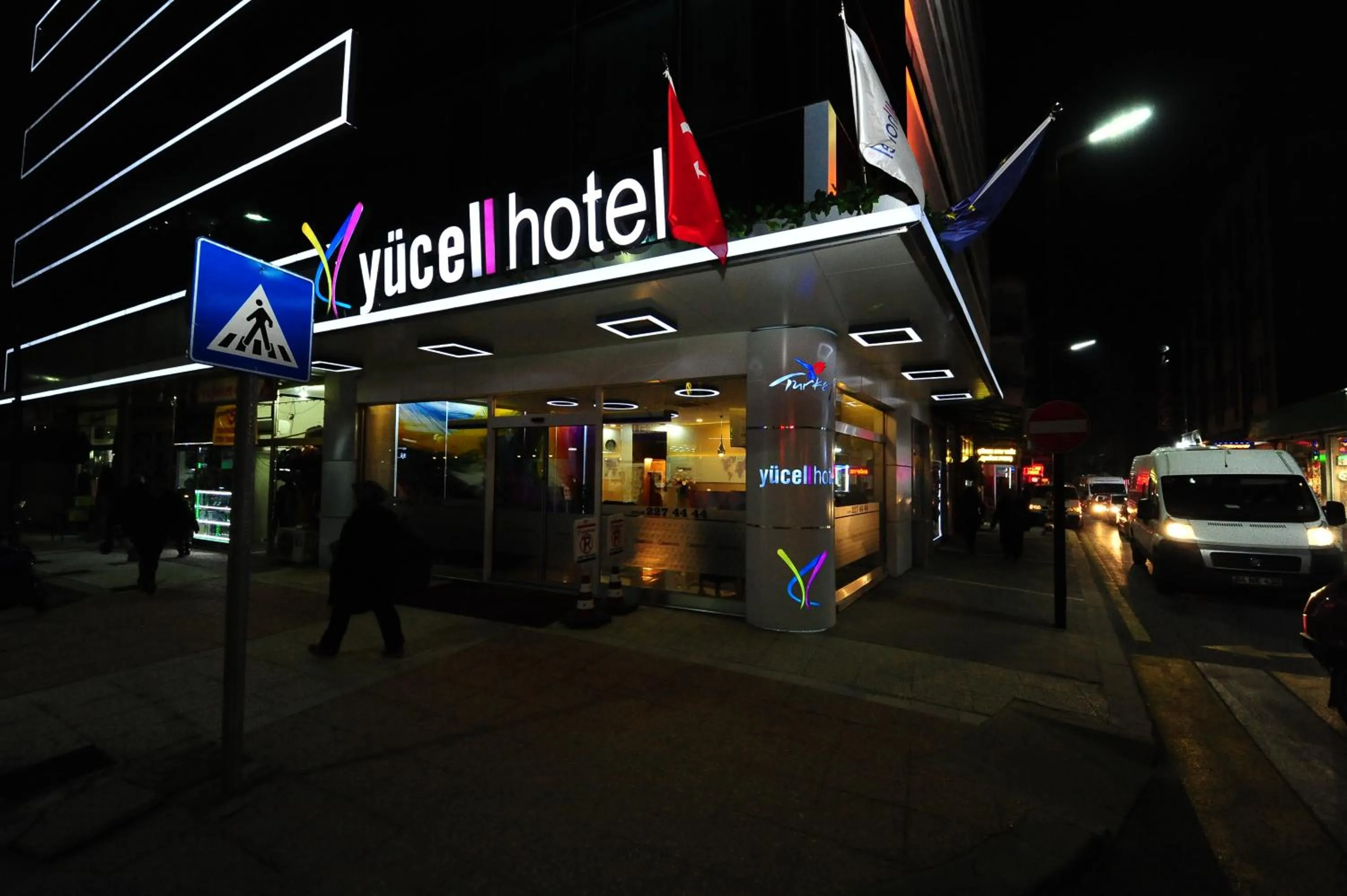 Facade/entrance in Yucel Hotel