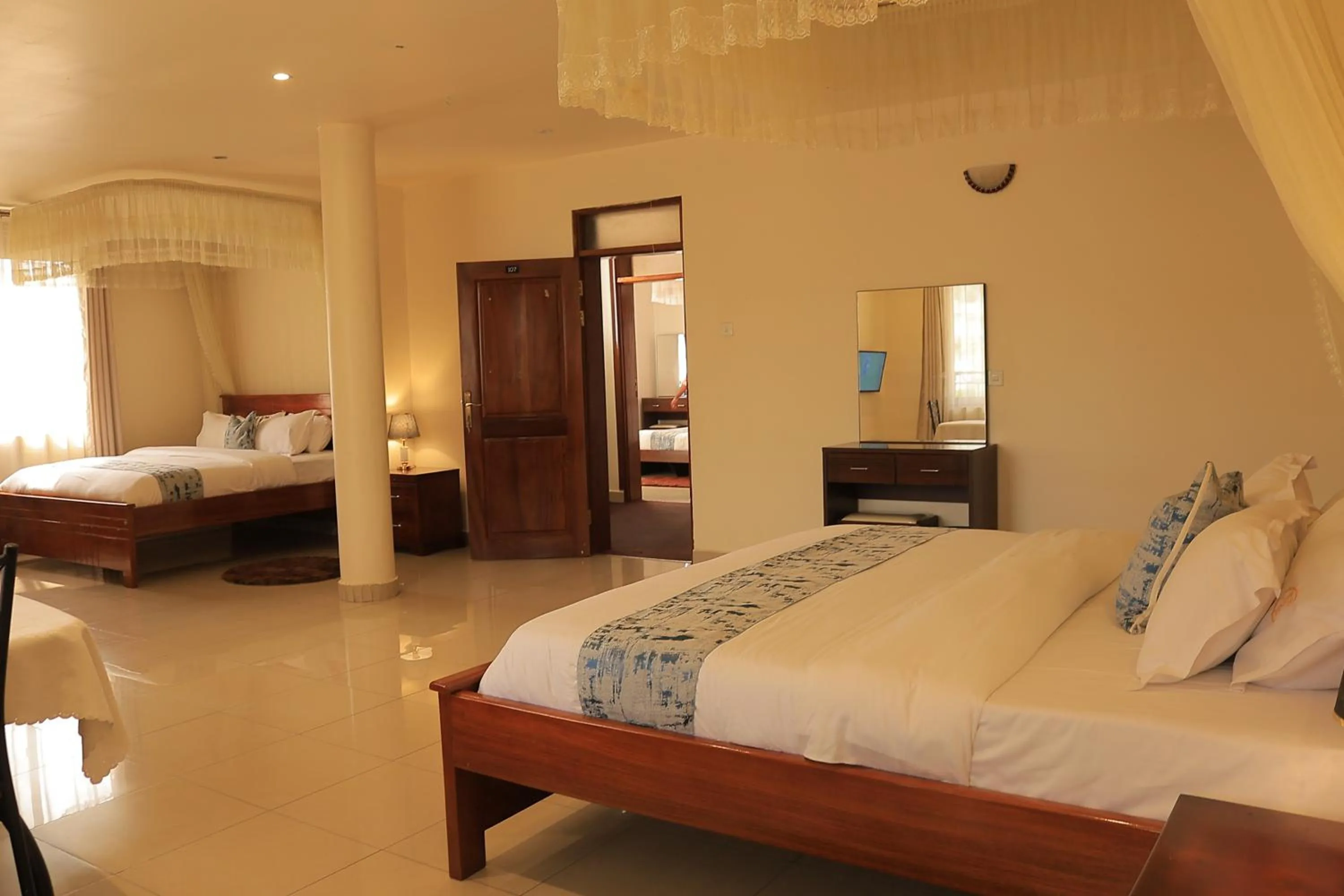 Bed in Reinah Tourist Hotel