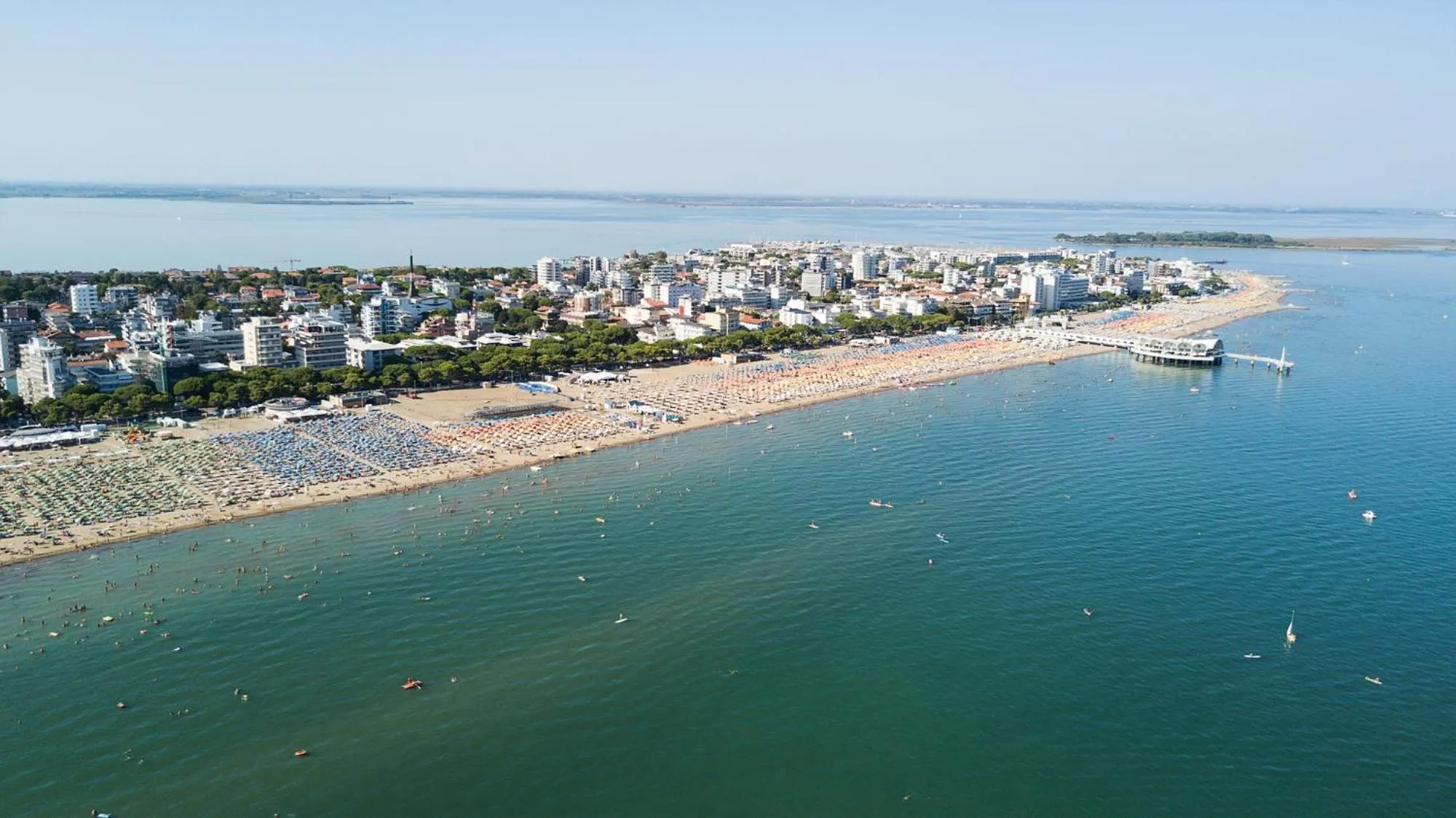 Bird's eye view in Villa Lucia