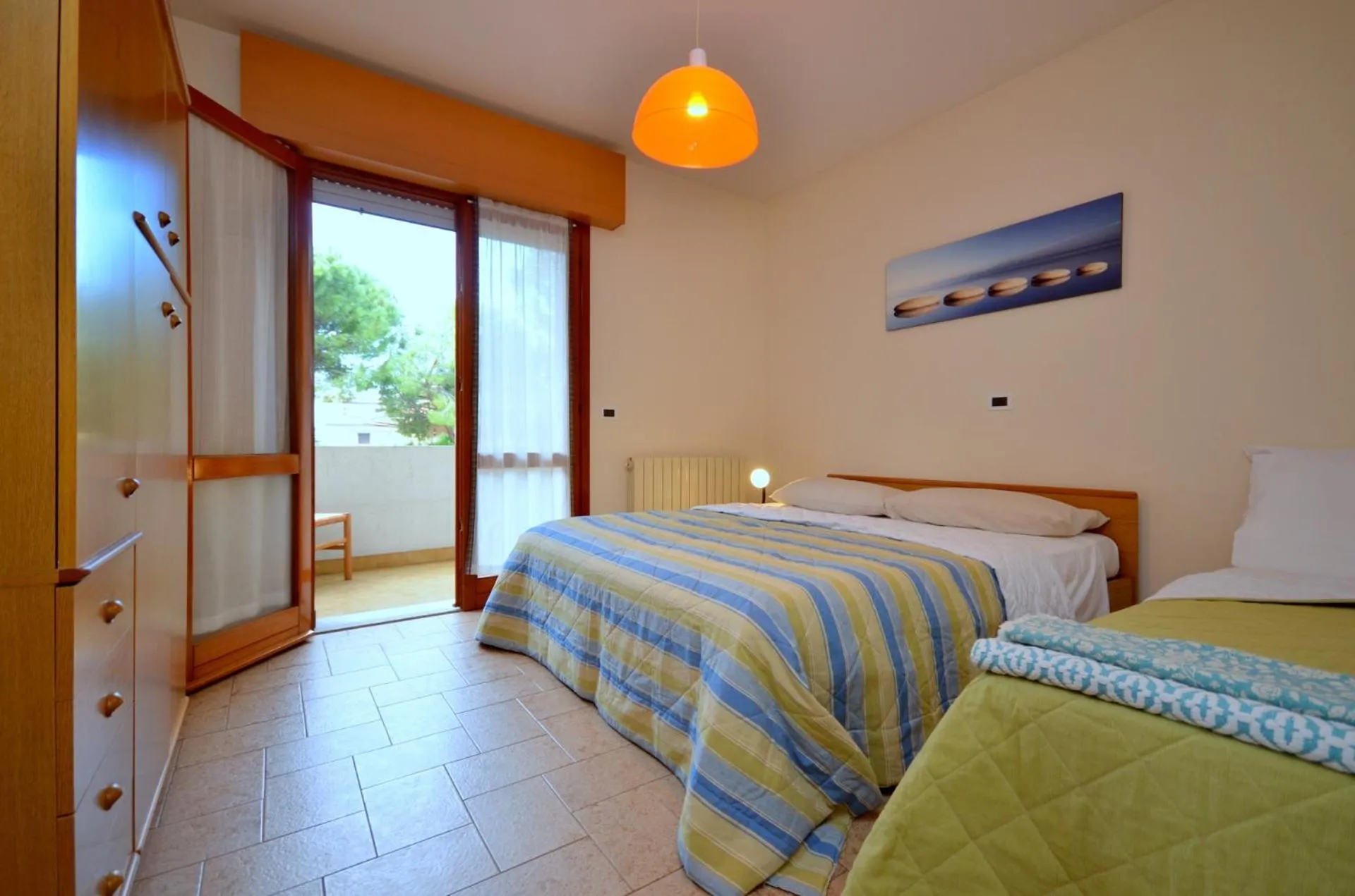 Bed in Villa Lucia