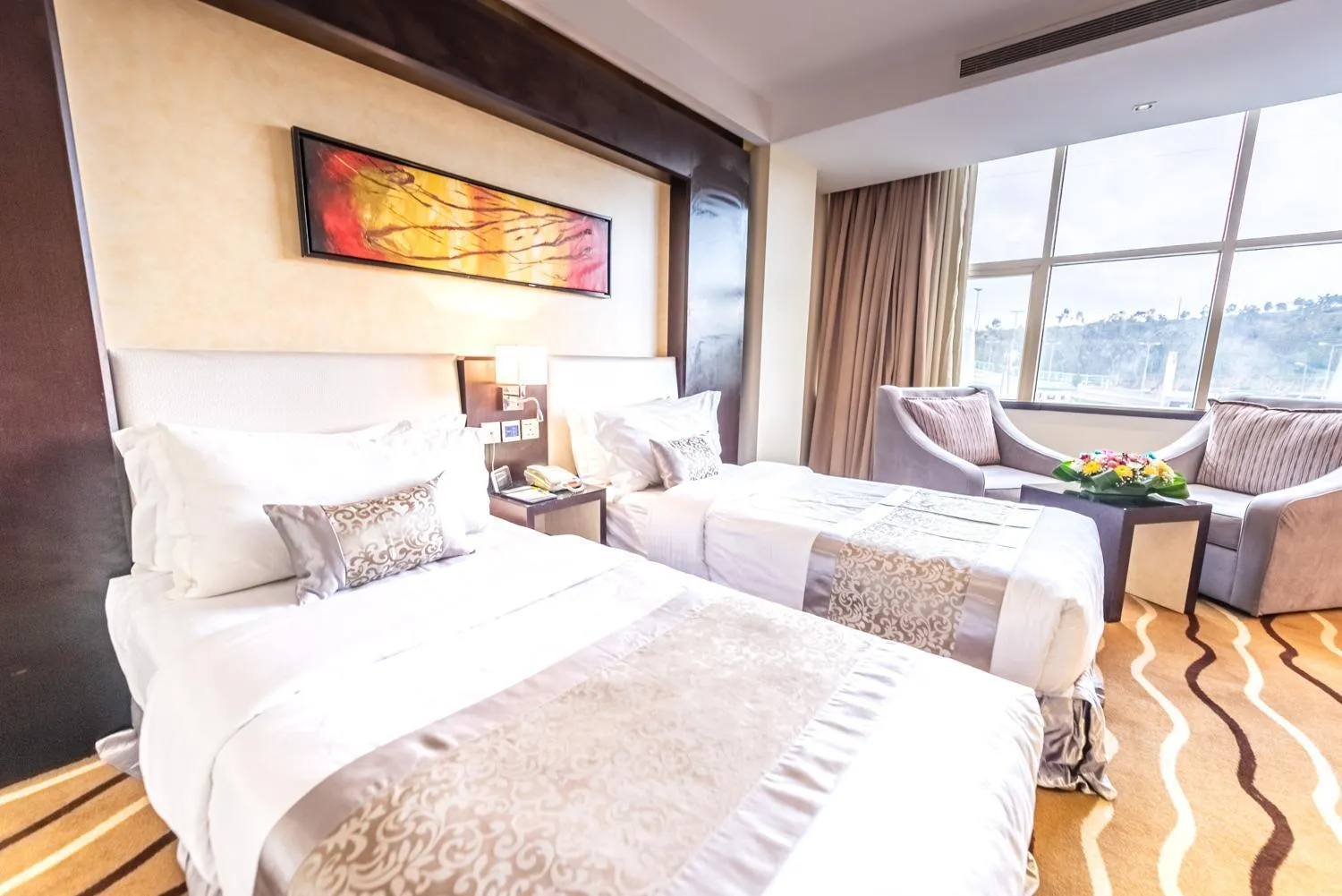 Bed in National Park Hotel