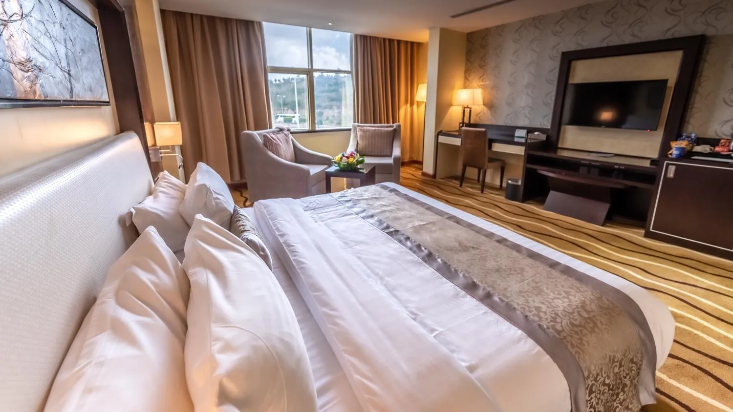 Bed in National Park Hotel