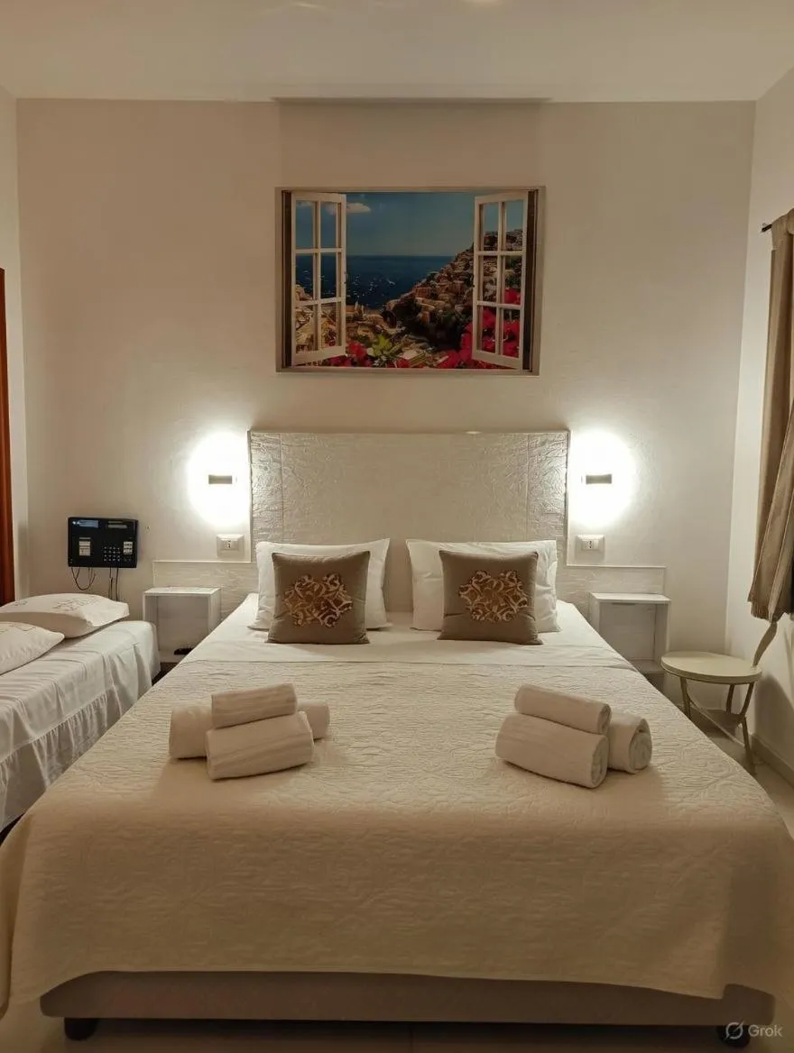 Bed in Hotel Birillo