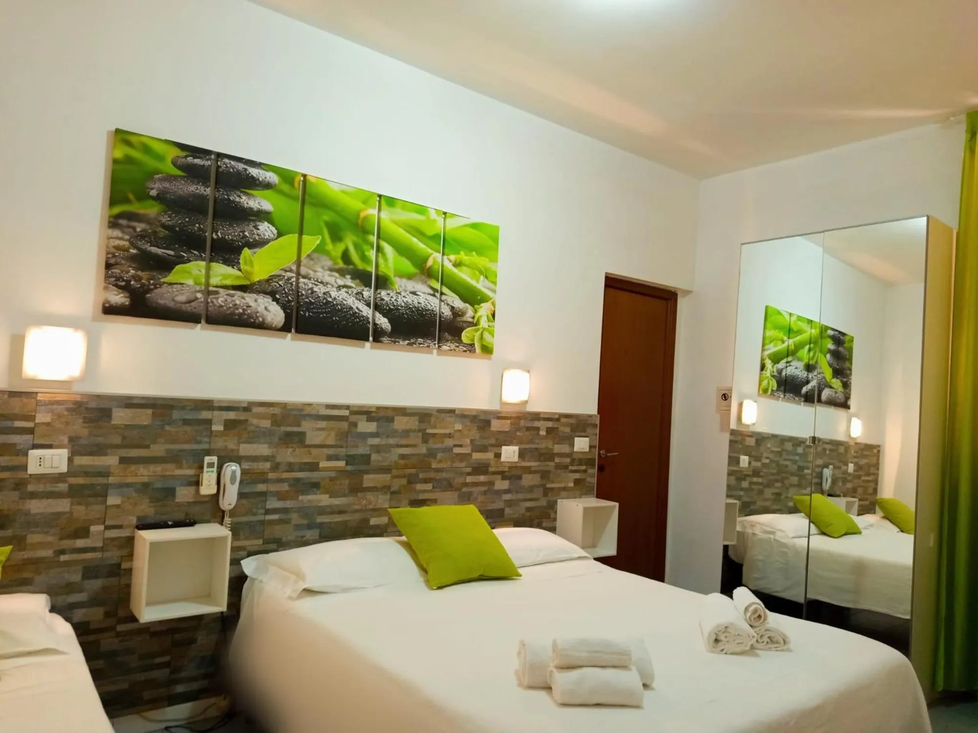 Bed in Hotel Birillo