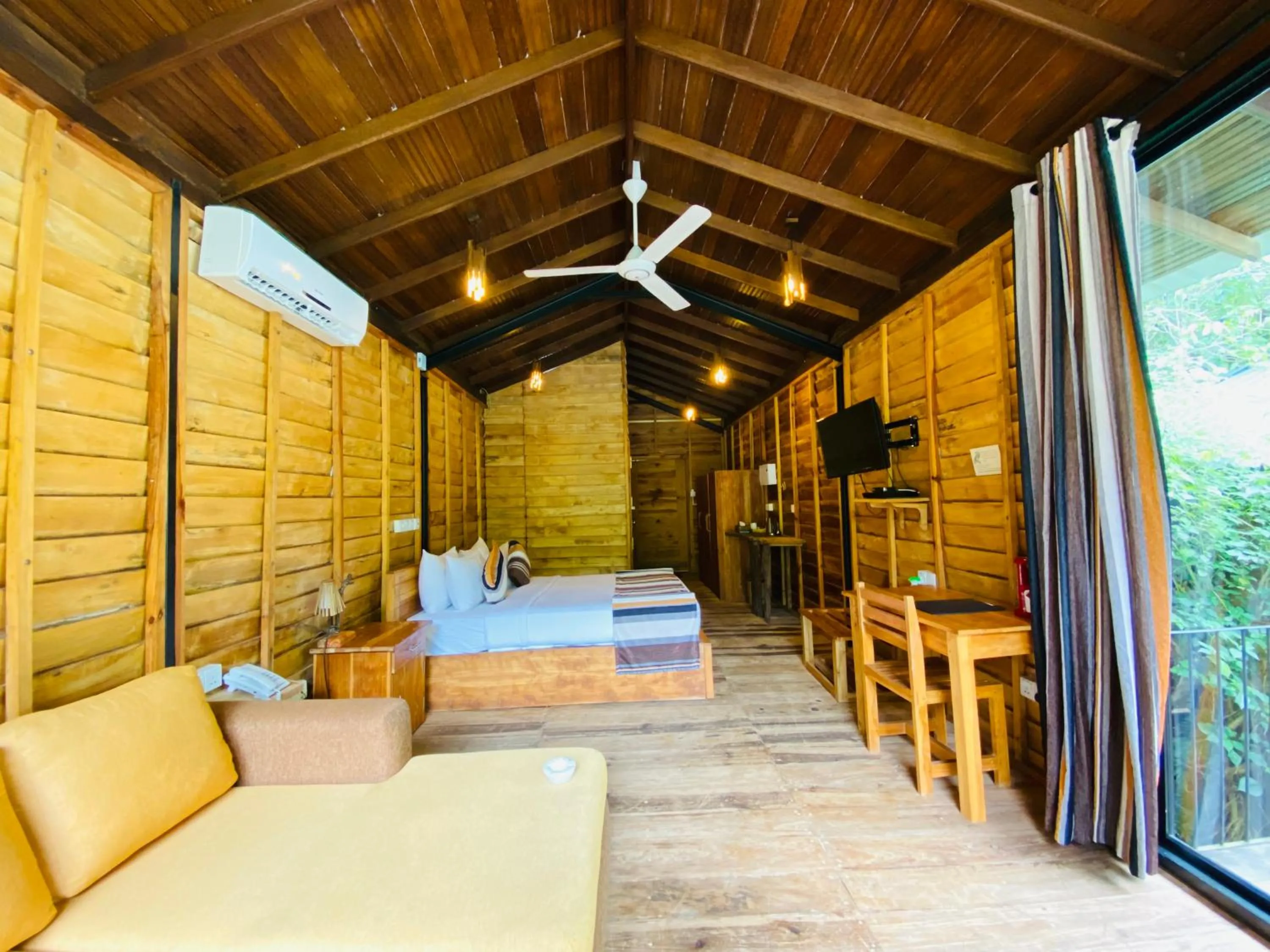 Bed in The Glenrock Wellness Nature Resort