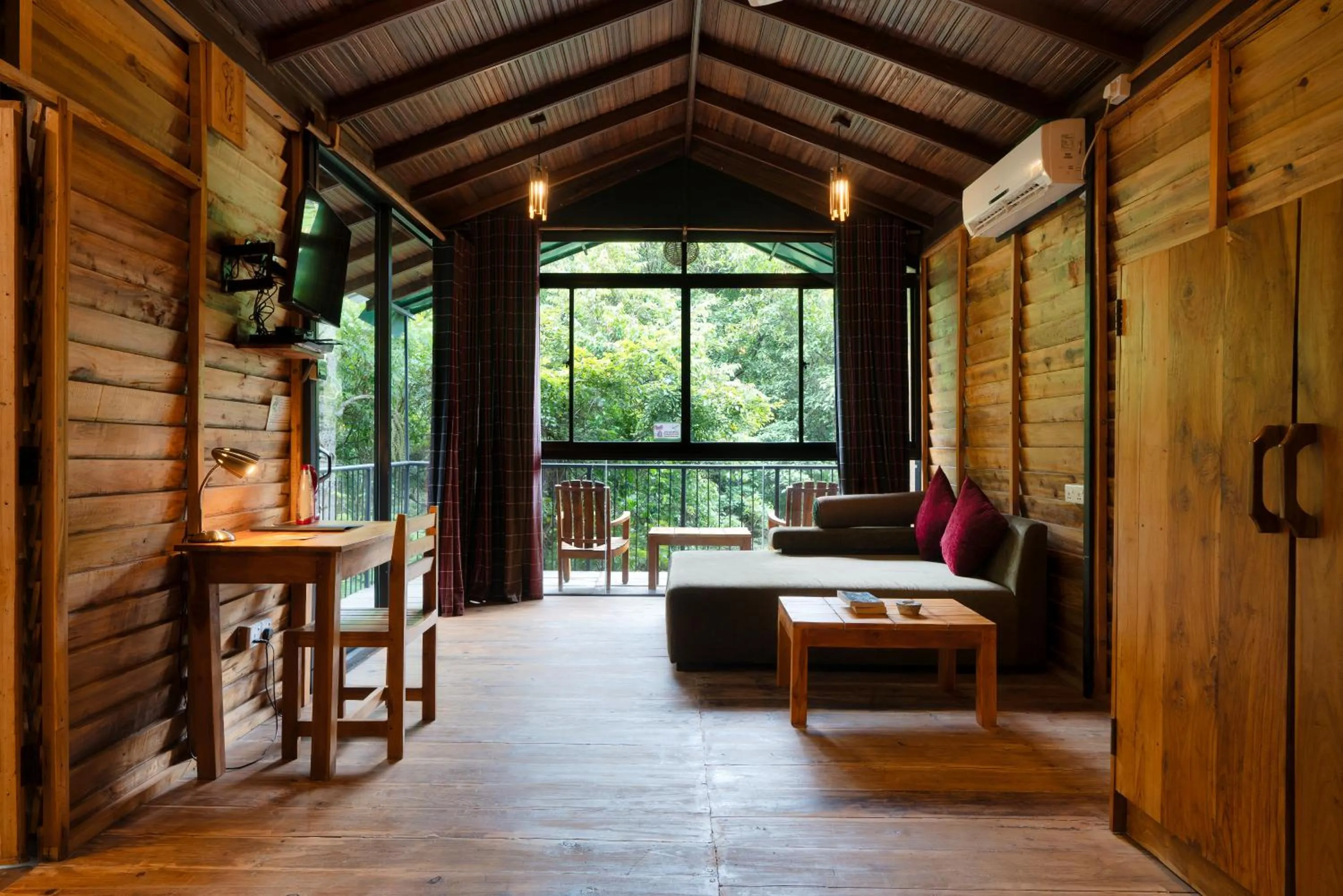 Living room in The Glenrock Wellness Nature Resort