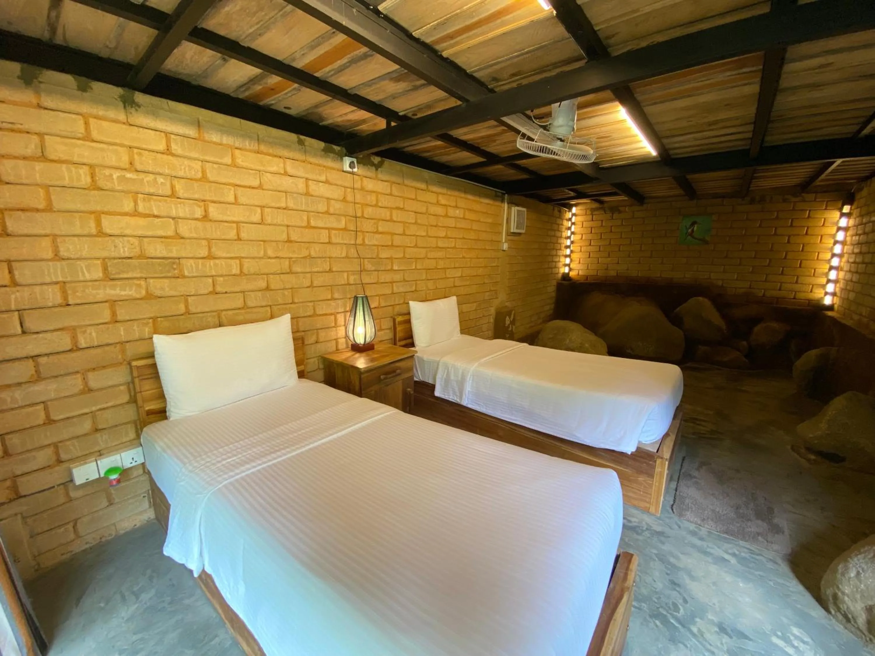 Bed in The Glenrock Wellness Nature Resort