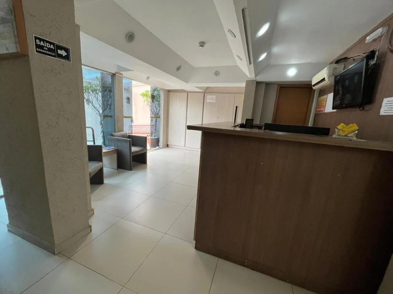 Lobby or reception in Hotel Stela