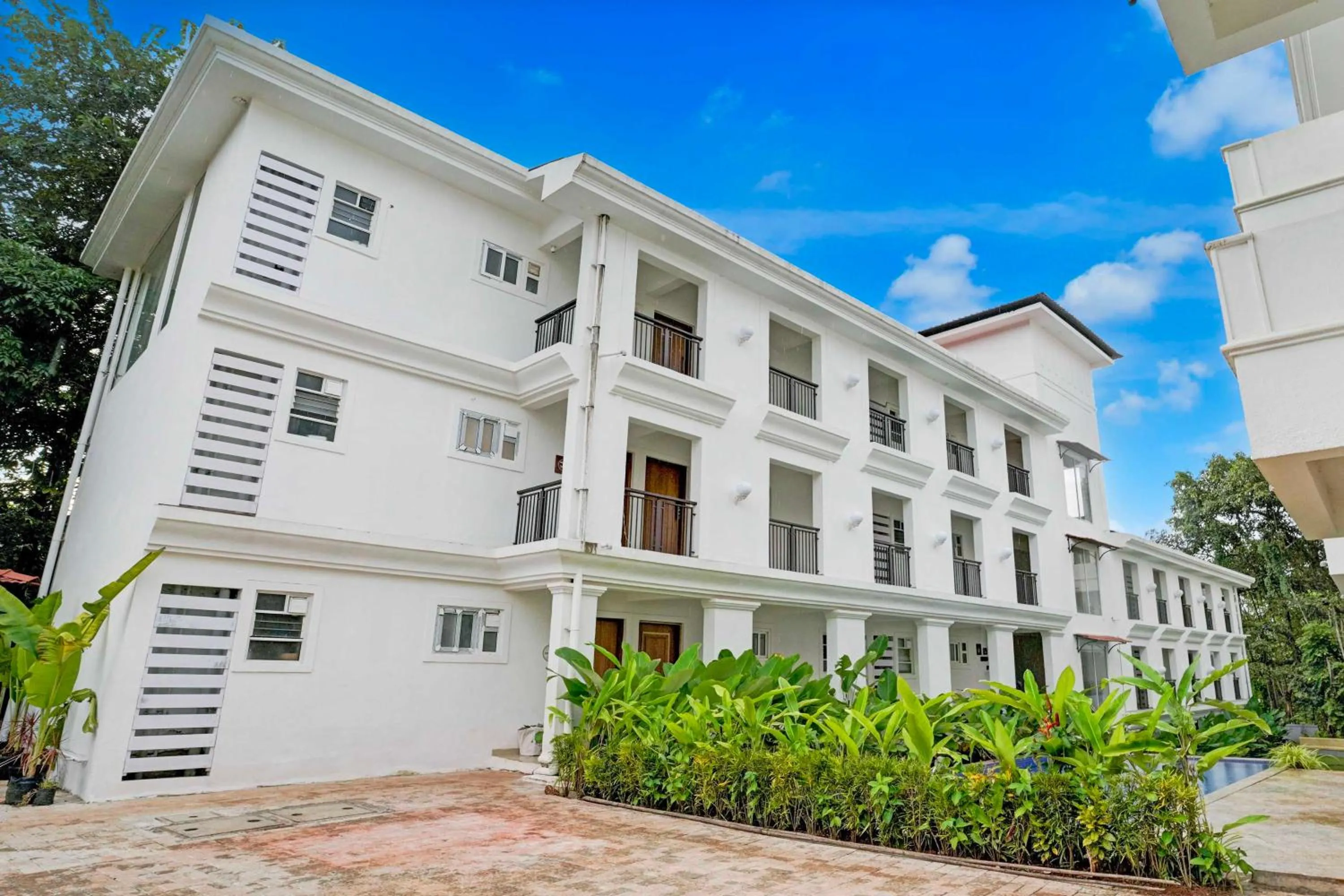 Facade/entrance in Sereno By Dancenter - 1 BHK Apartment In Siolim