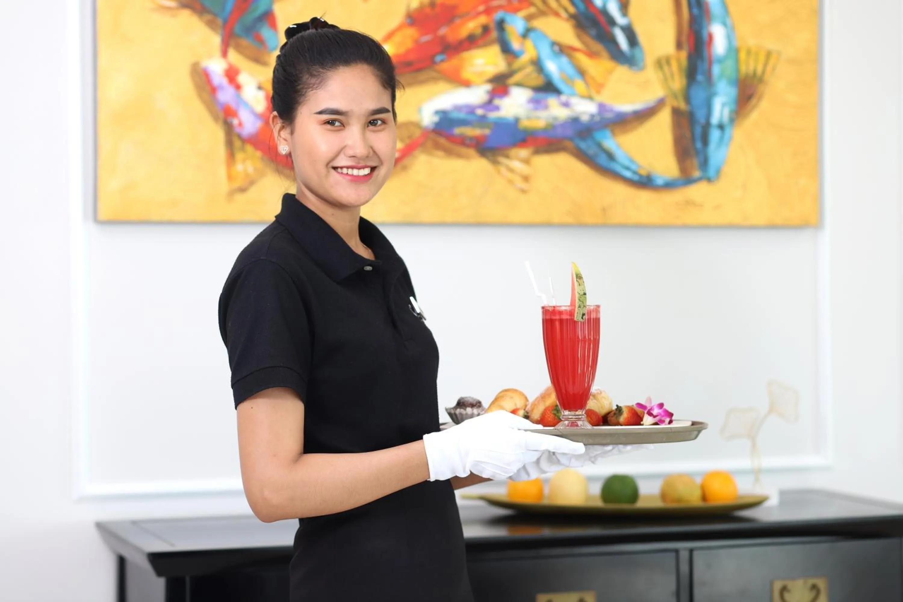 Staff in Queenco Hotel & Casino