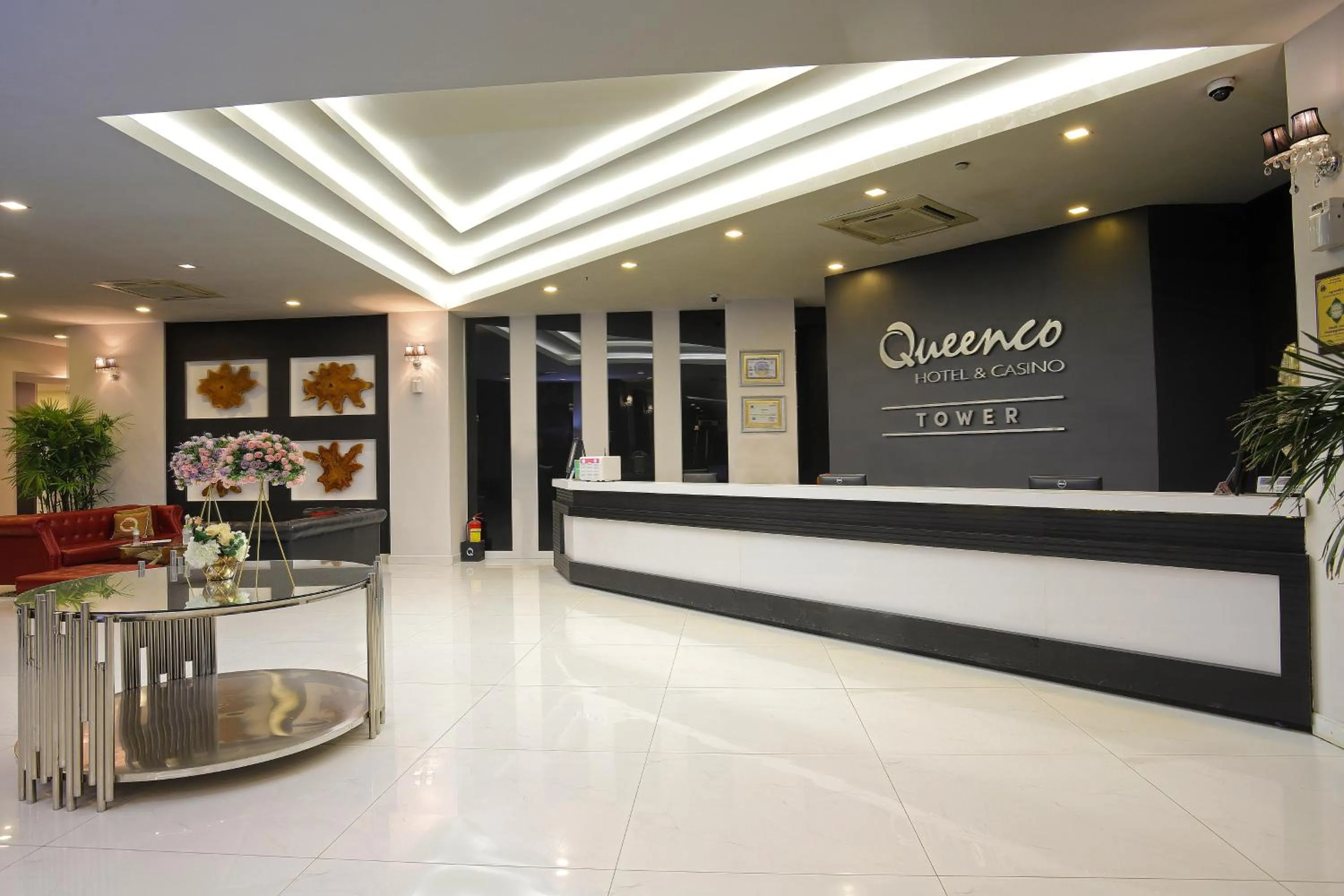 Lobby or reception in Queenco Hotel & Casino