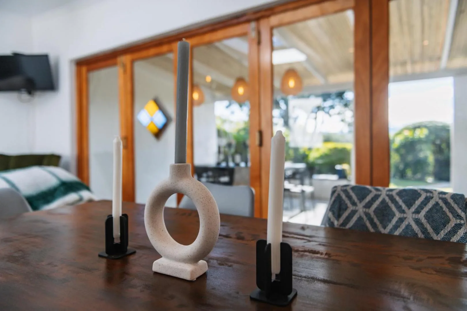 Living room in Moonshine on Whiskey Creek