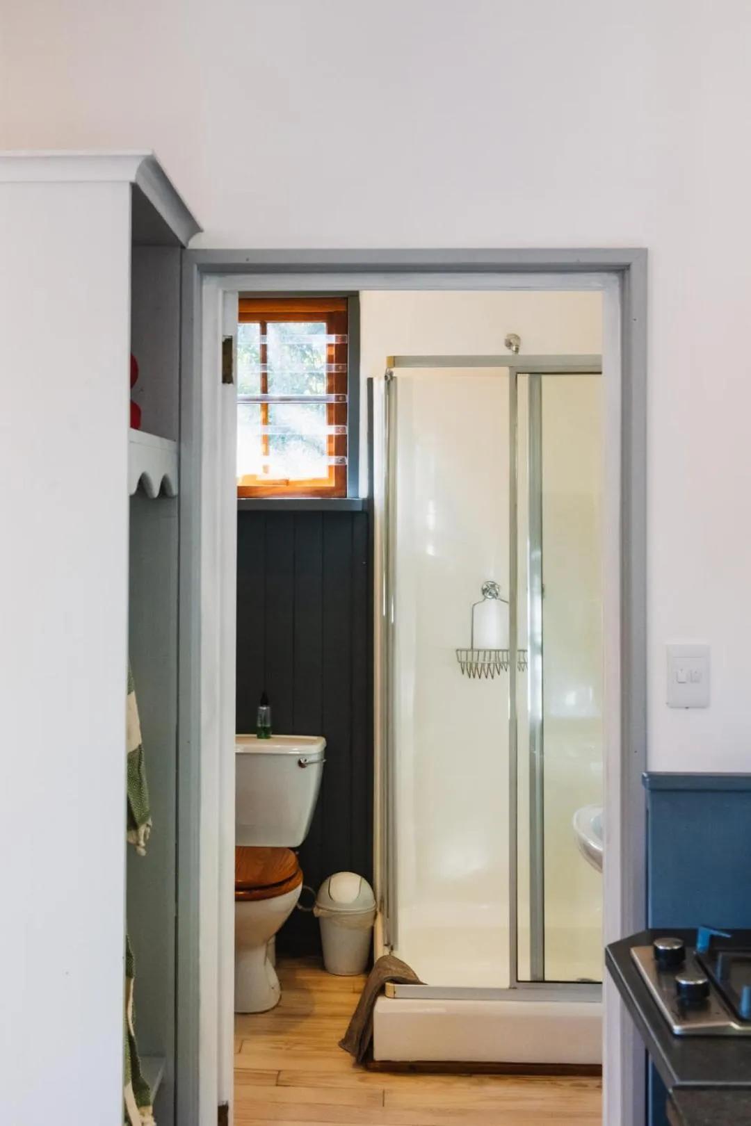 Shower in Moonshine on Whiskey Creek