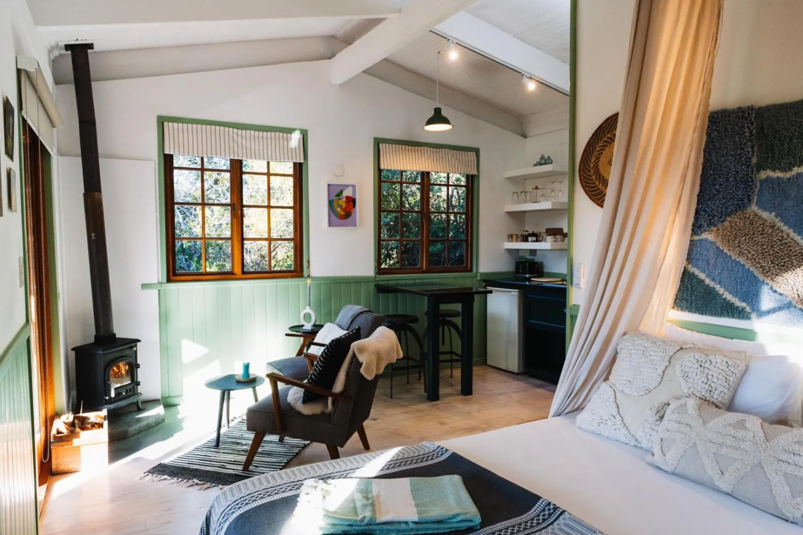 Bed in Moonshine on Whiskey Creek