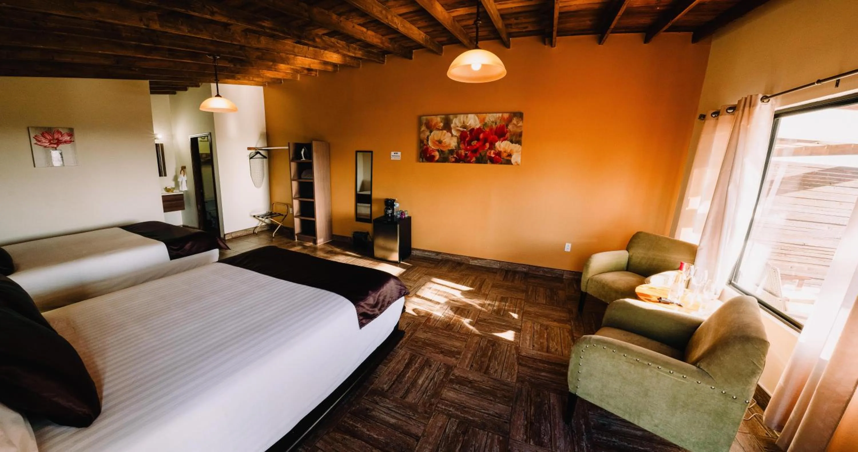 Photo of the whole room, Bed in Quinta Sofia Valle de Guadalupe