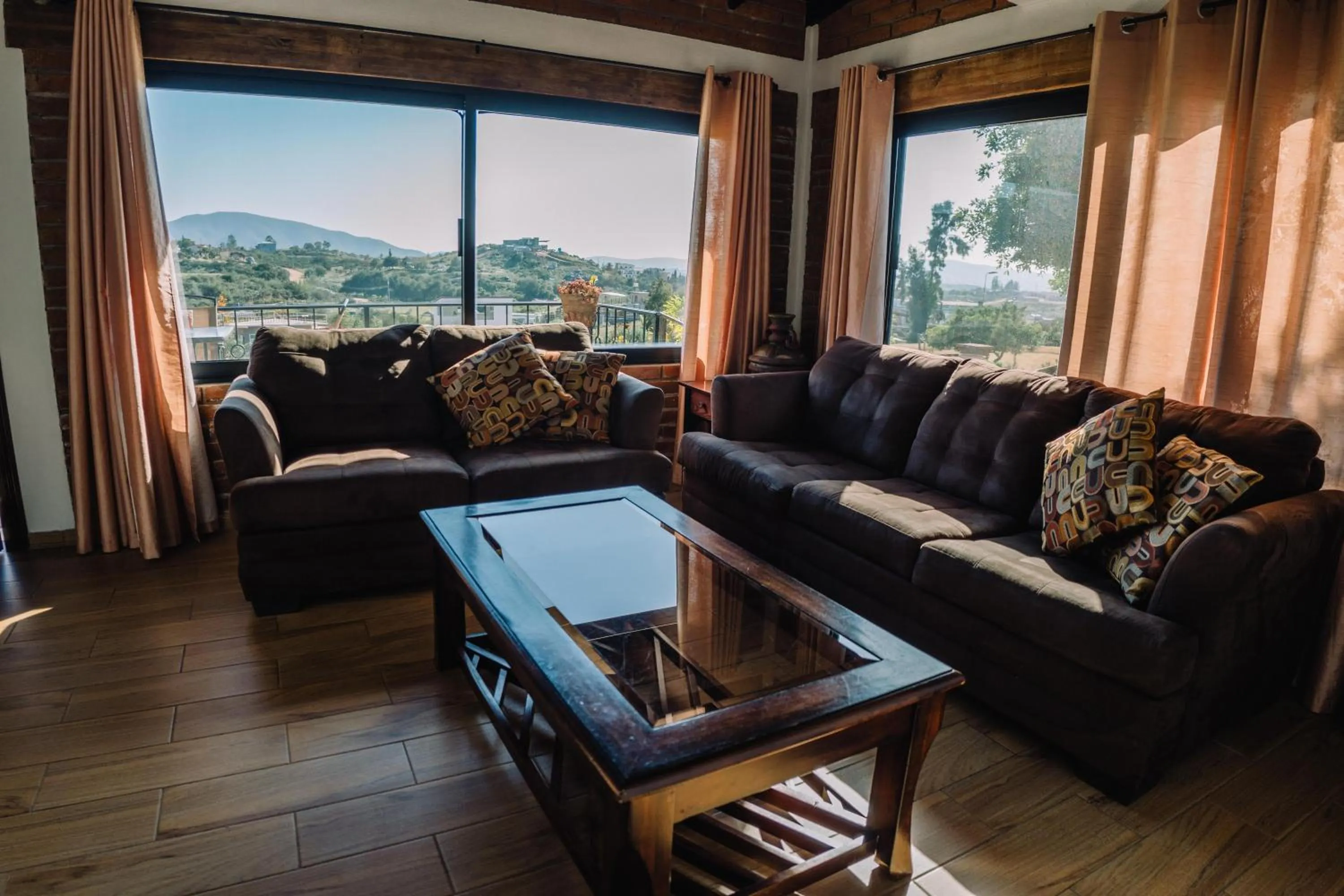 Living room in Quinta Sofia Valle de Guadalupe