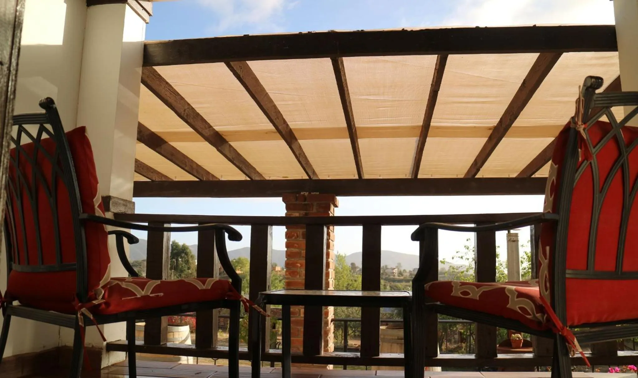 Patio in Quinta Sofia Valle de Guadalupe