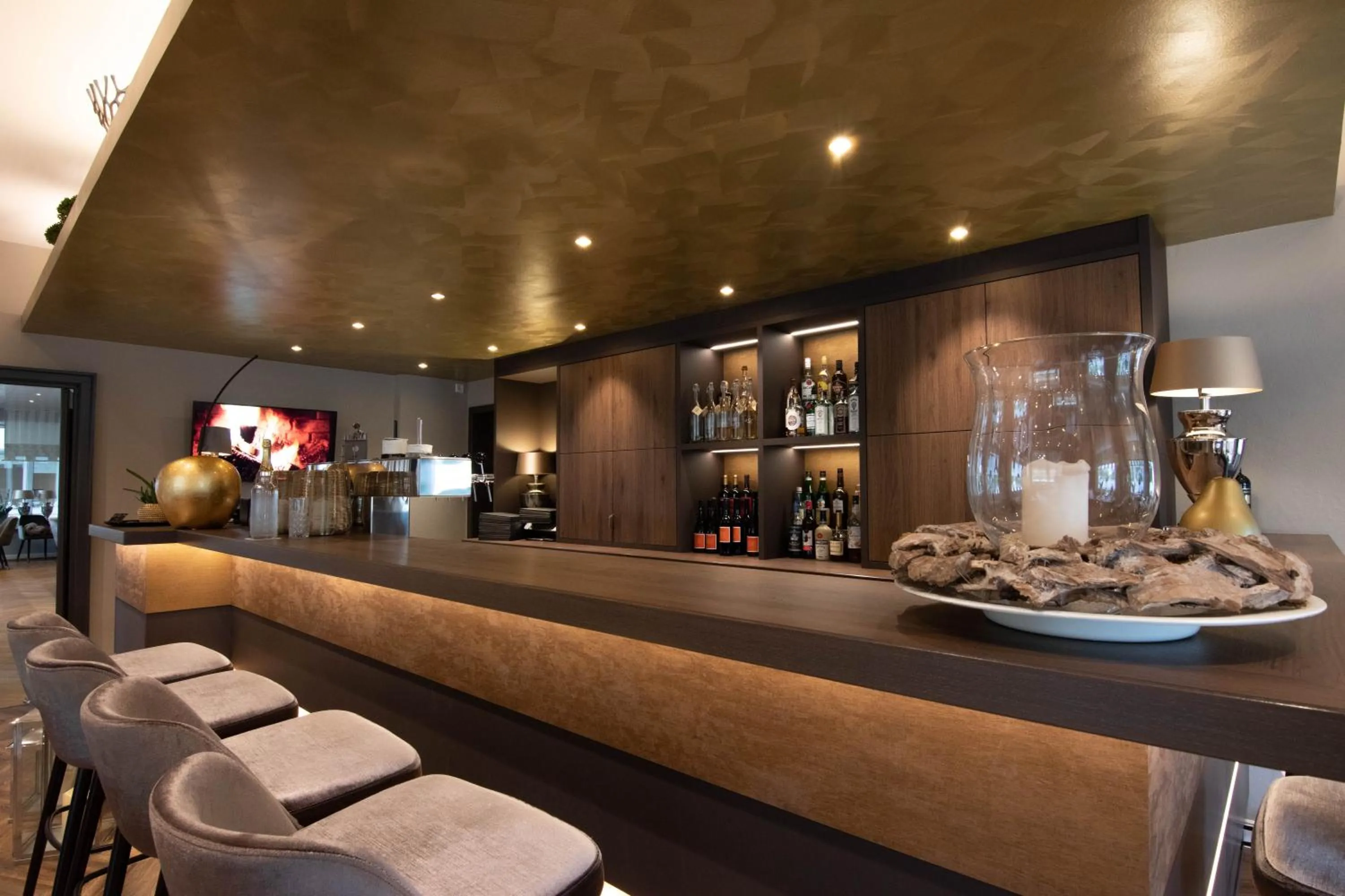 Lounge or bar in Hotel Restaurant Hackmann-Atter