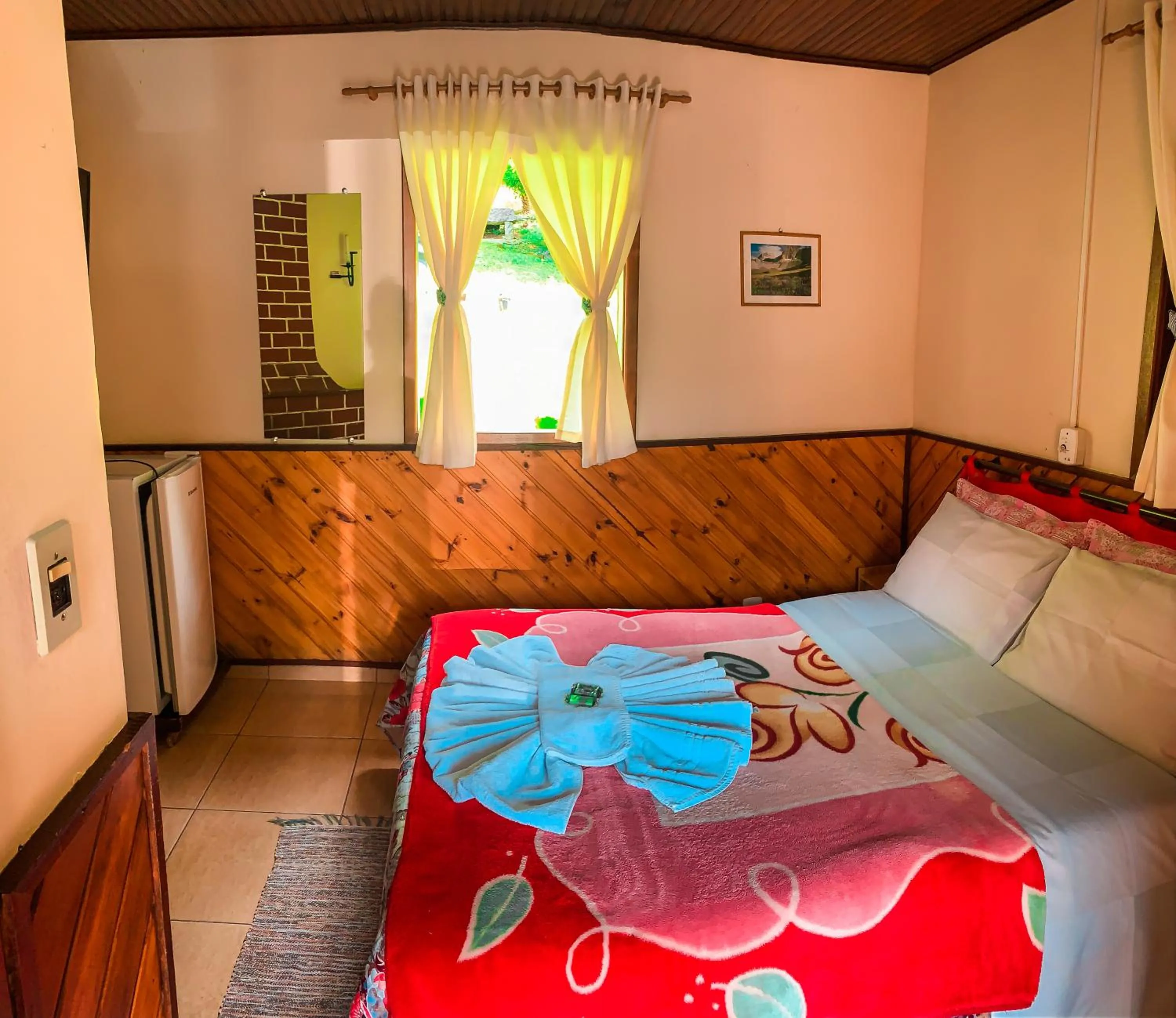 Photo of the whole room, Bed in Pousada Águas Claras
