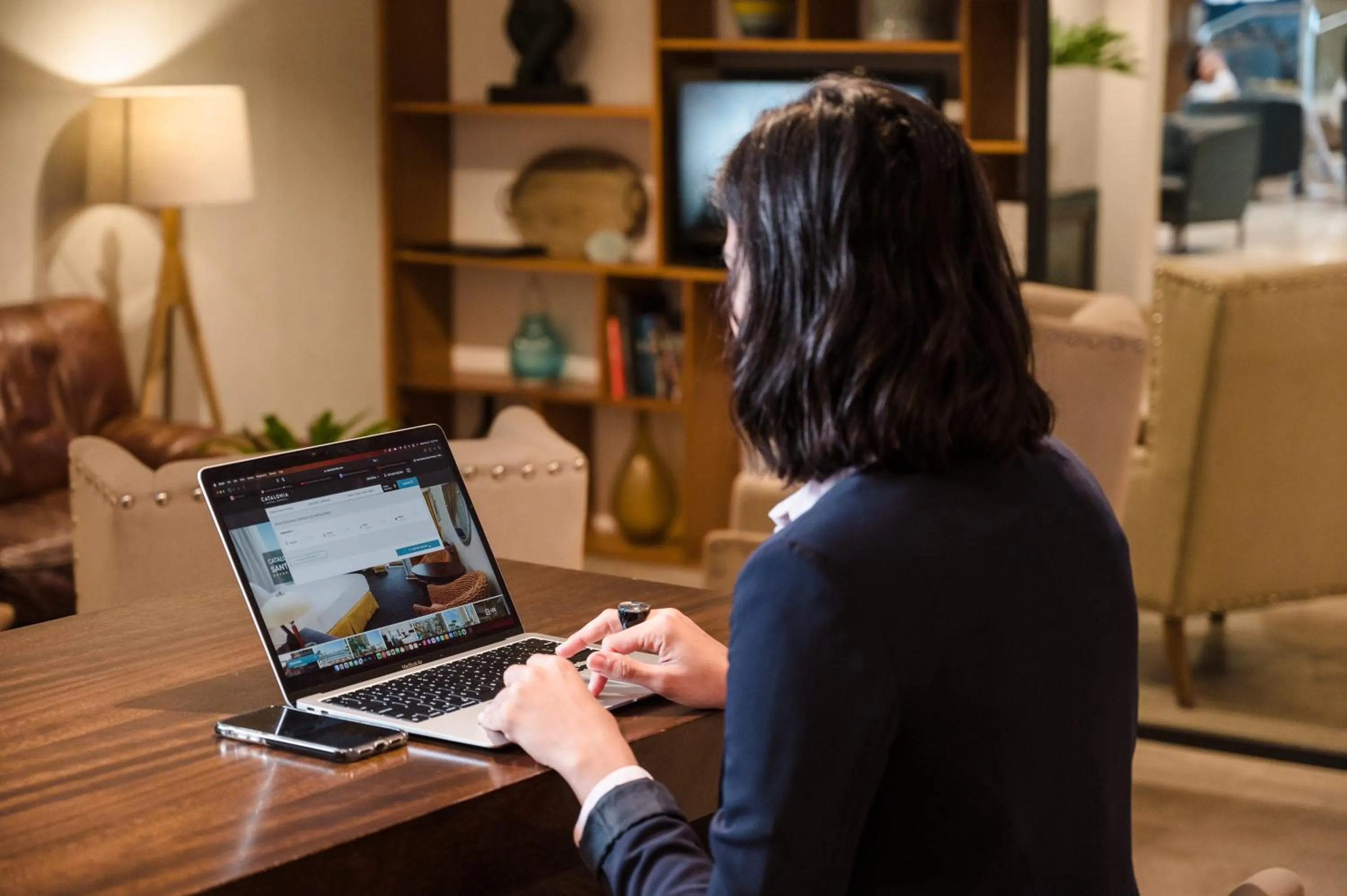 Lobby or reception in Catalonia Santo Domingo