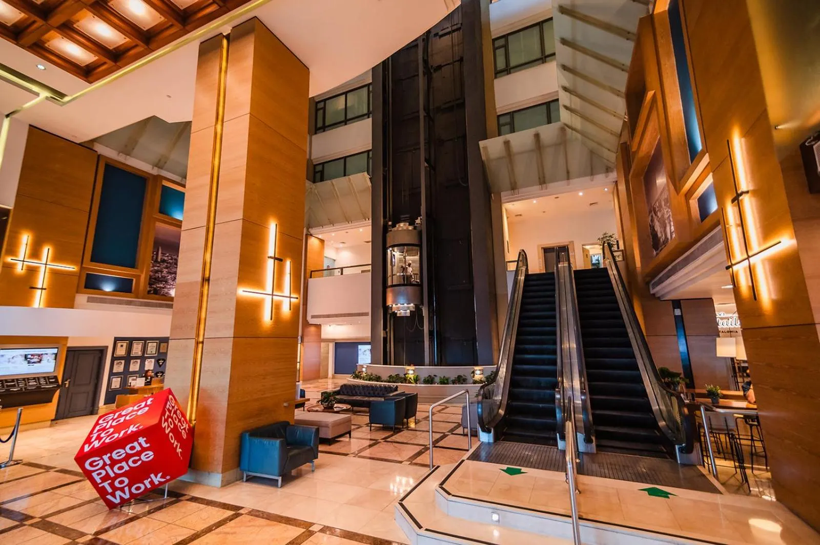 Lobby or reception in Catalonia Santo Domingo