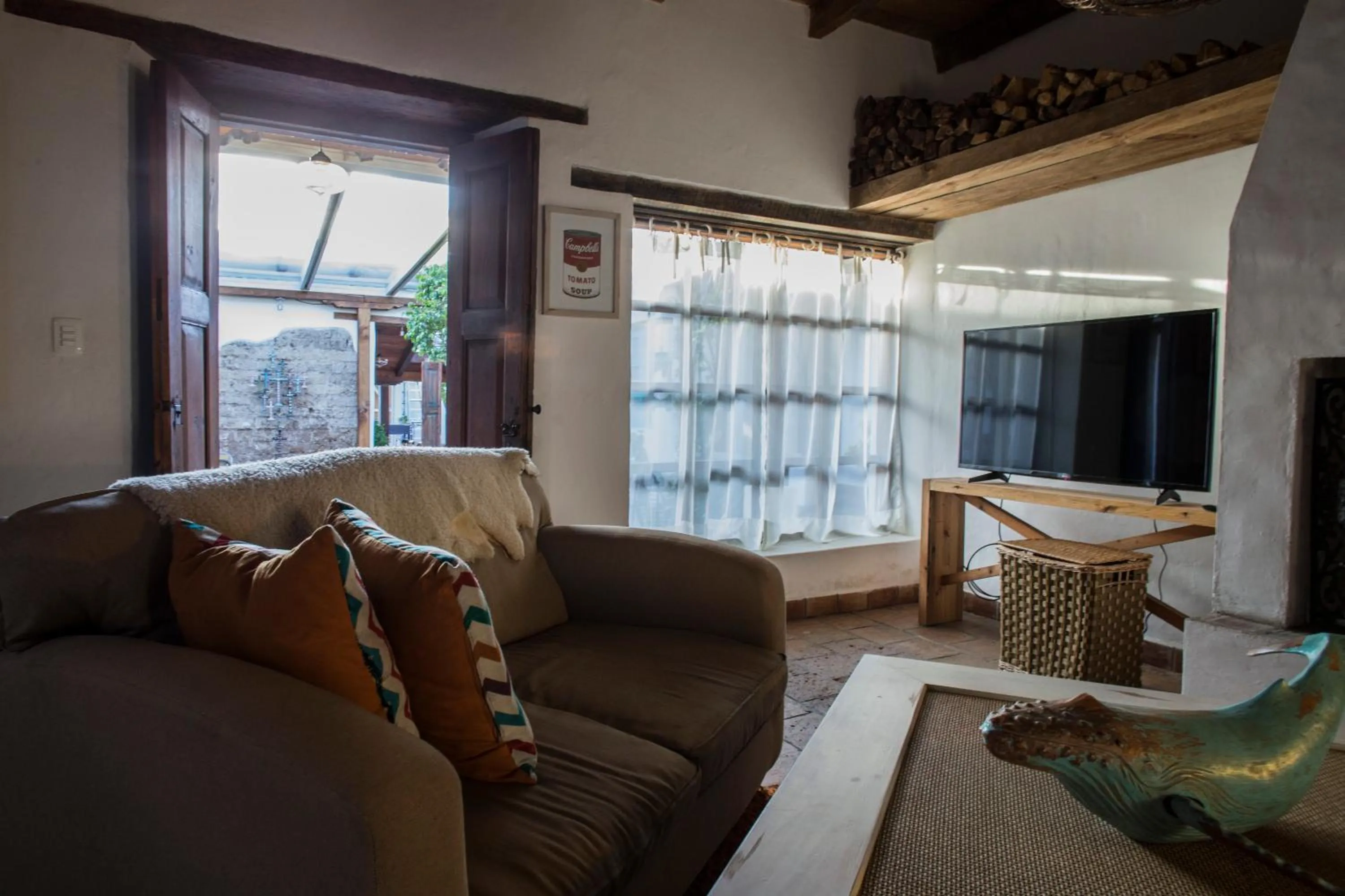 Living room in Mexicanos 10 CasaVieja