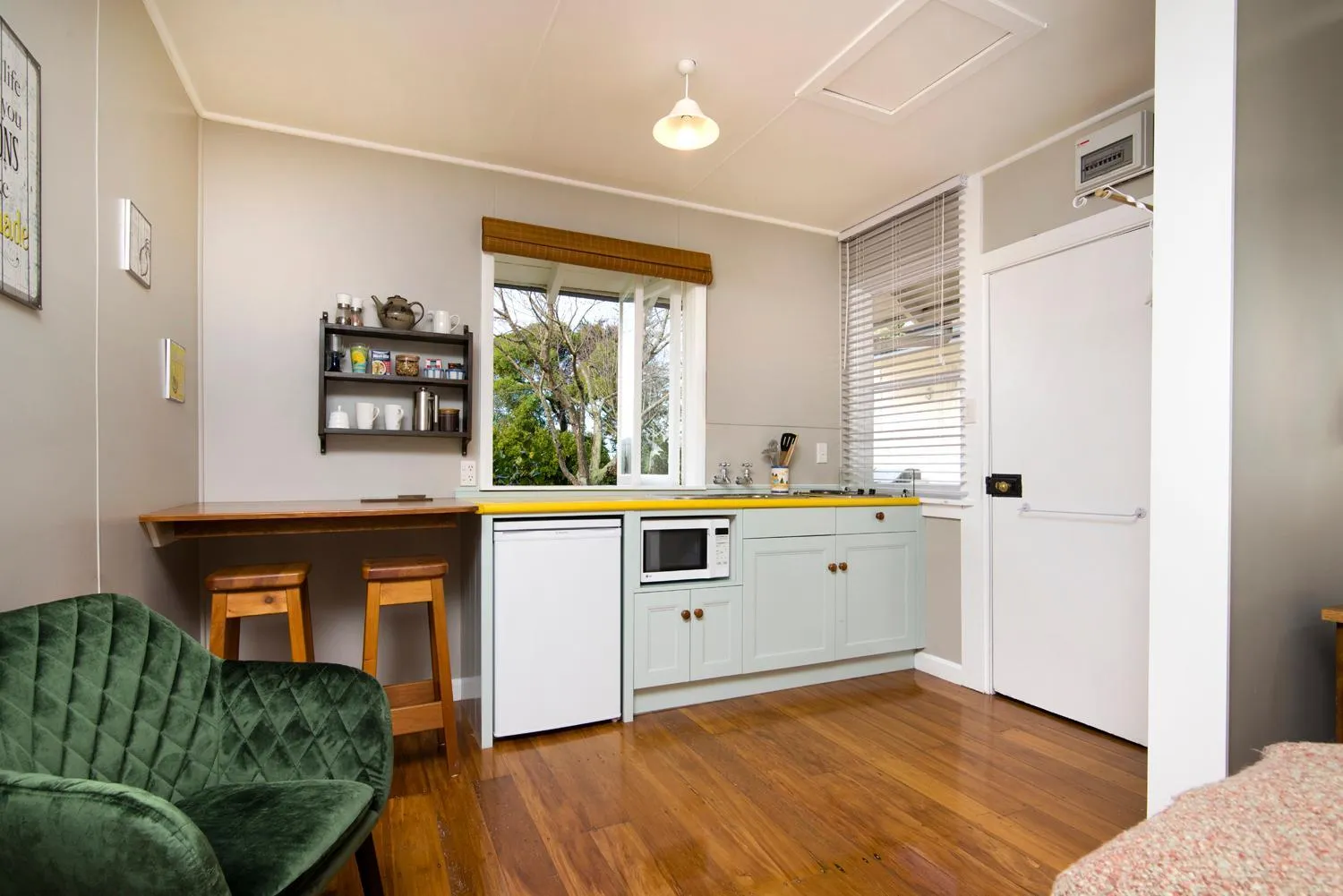 kitchen in St Leonards Vineyard Cottages