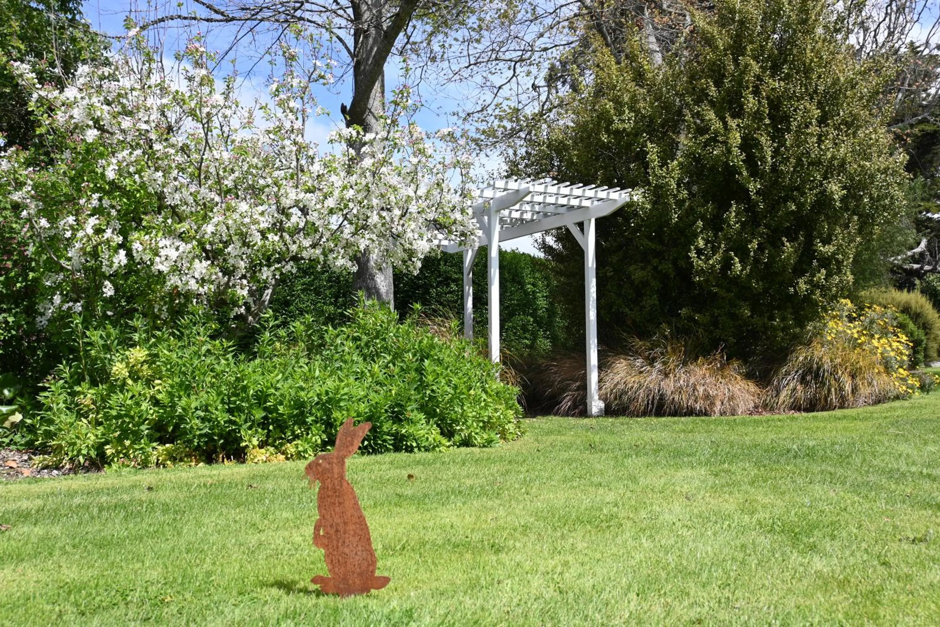 Garden in St Leonards Vineyard Cottages