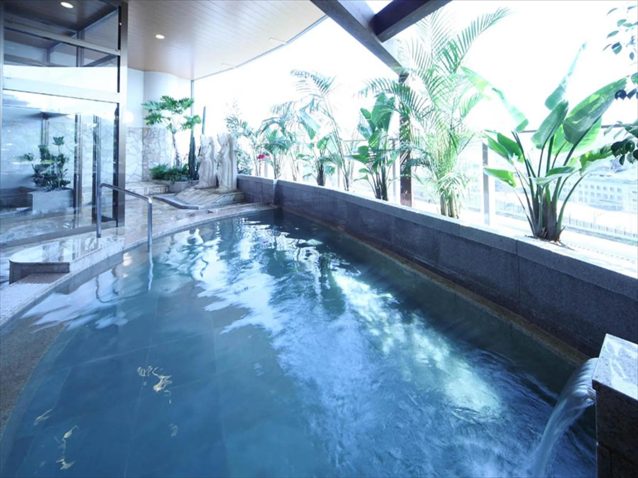 Open Air Bath in Hotel Amandi