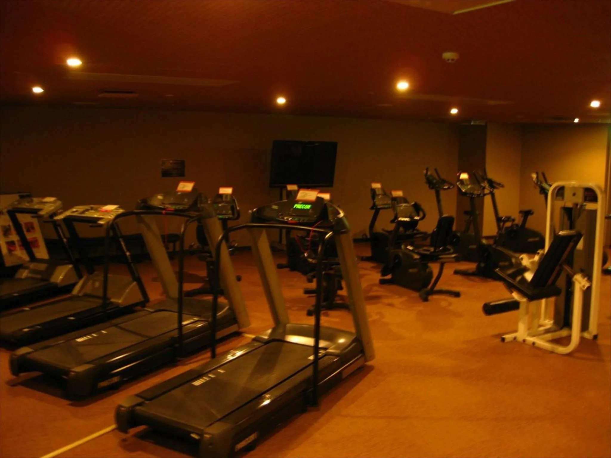 Fitness centre/facilities in Hotel Amandi