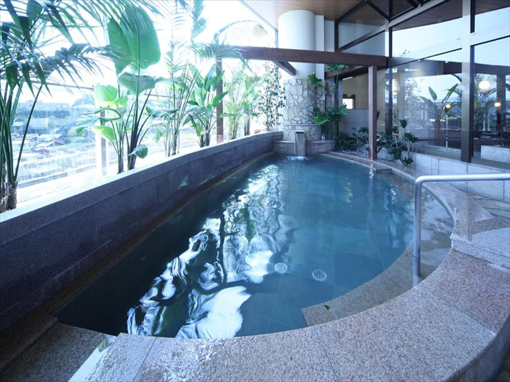 Open Air Bath in Hotel Amandi