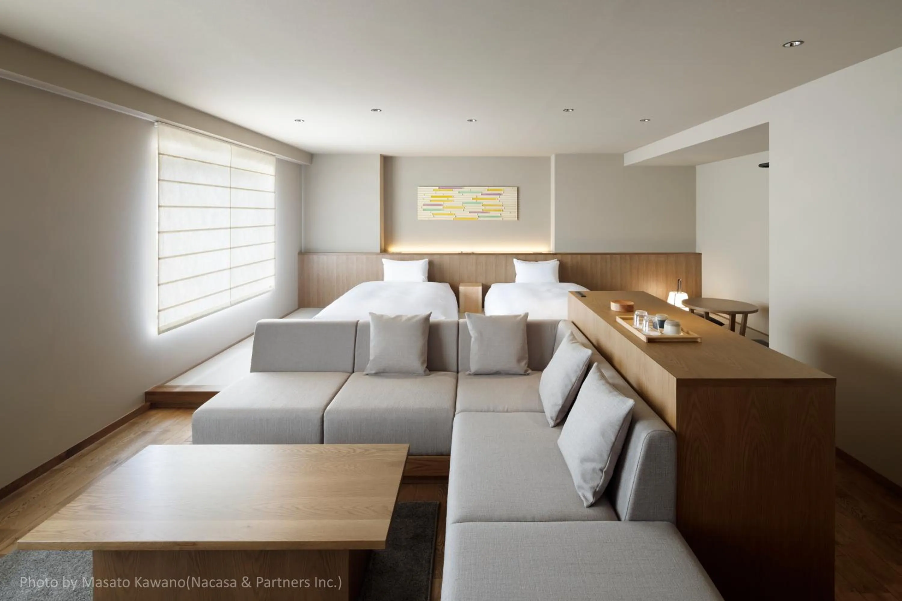 Bed in Atarayo Nishiizu Onsen