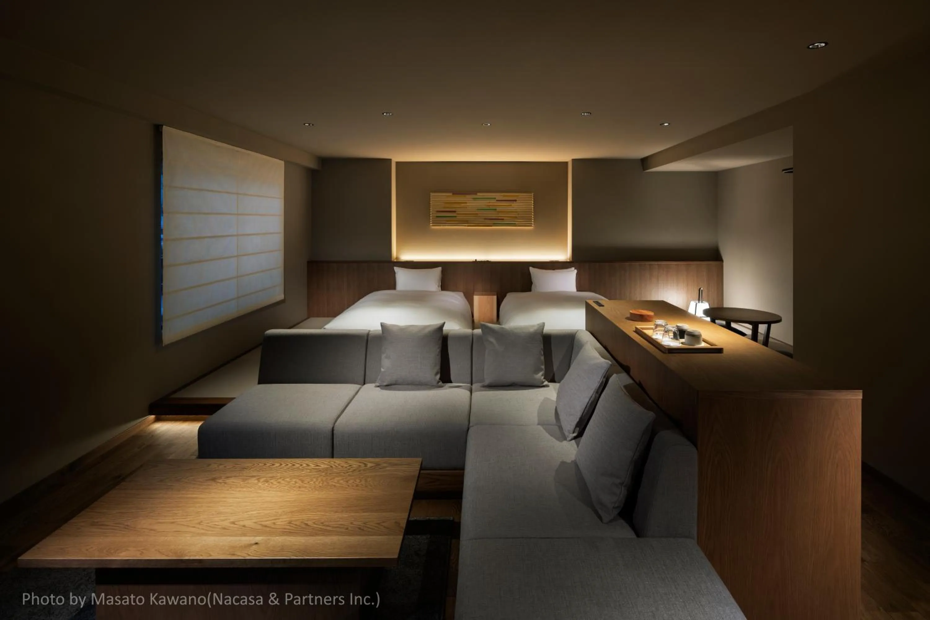 Bed in Atarayo Nishiizu Onsen