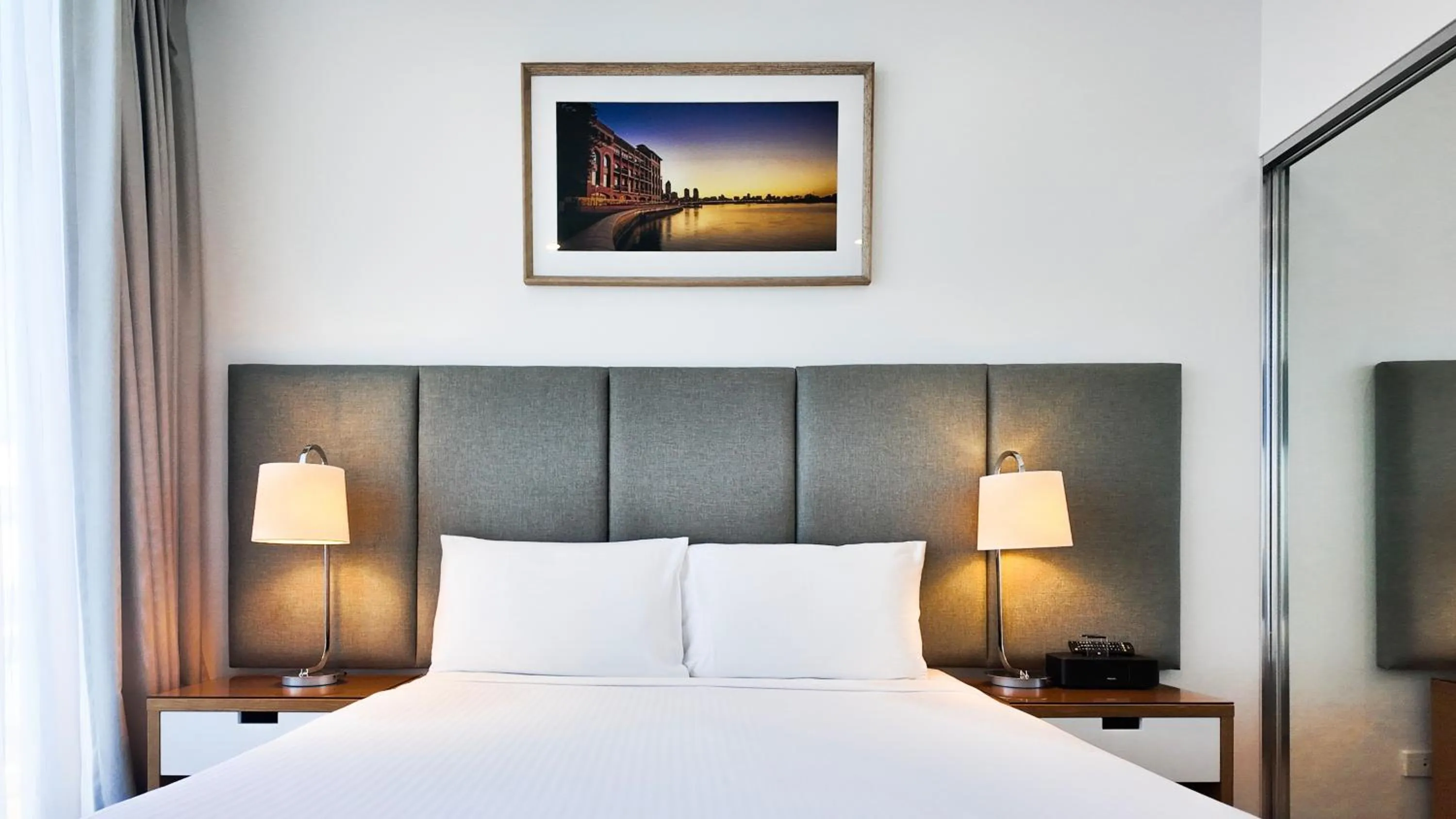 Bed in Quest Mounts Bay Road