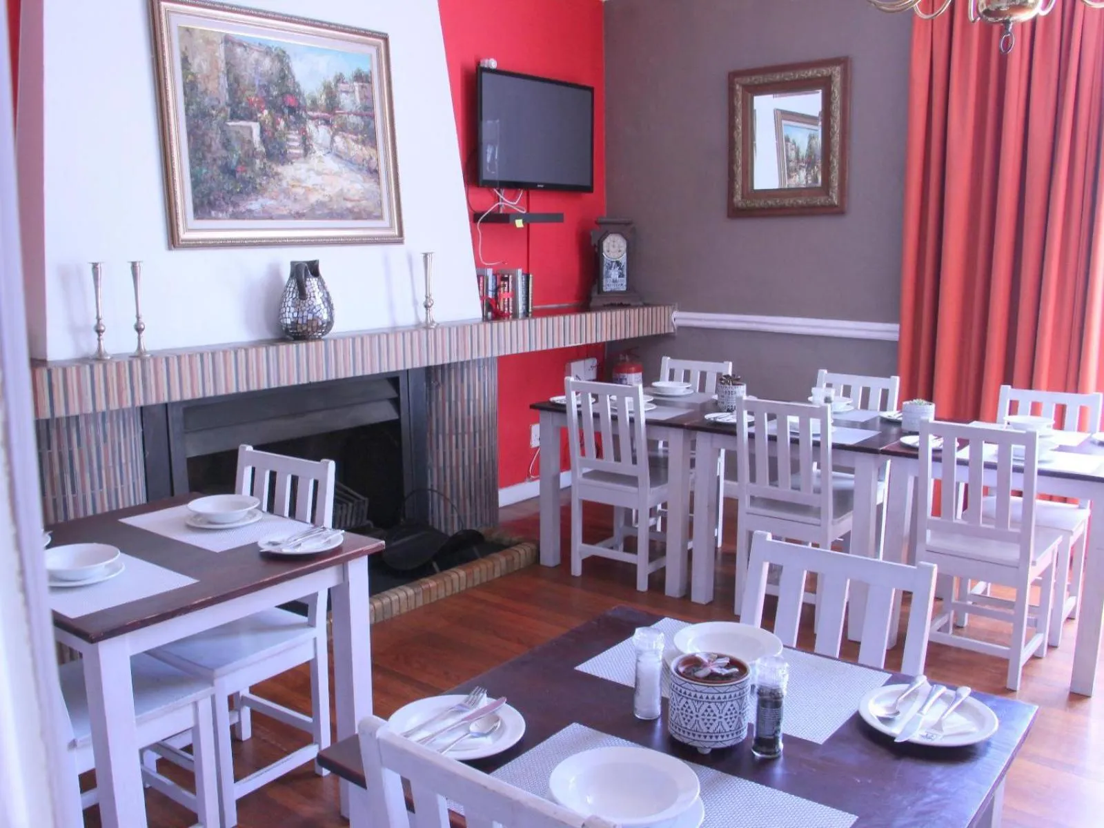 Dining area in The Boston Guest House