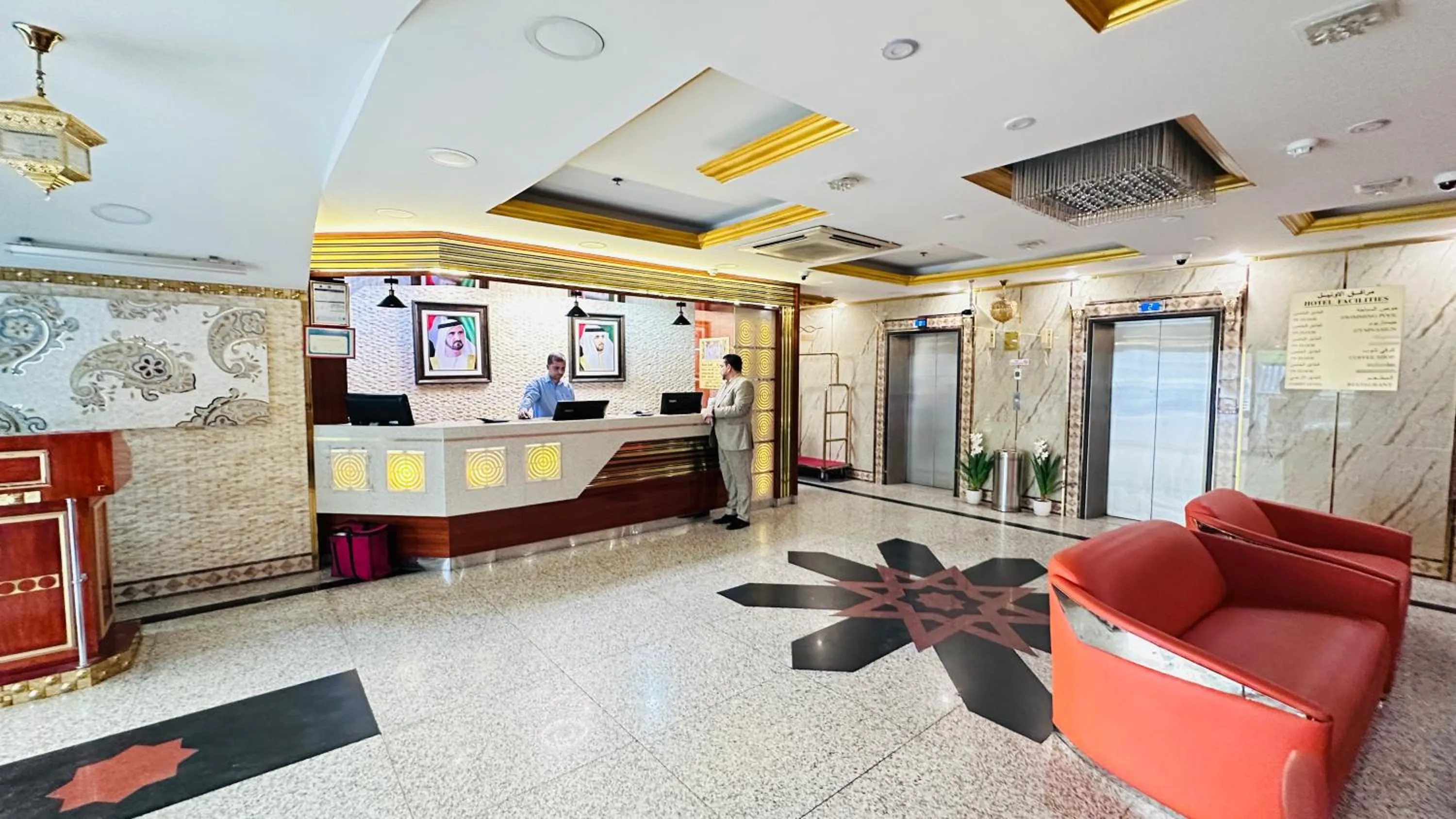 Lobby or reception in Collection O San Marino Hotel