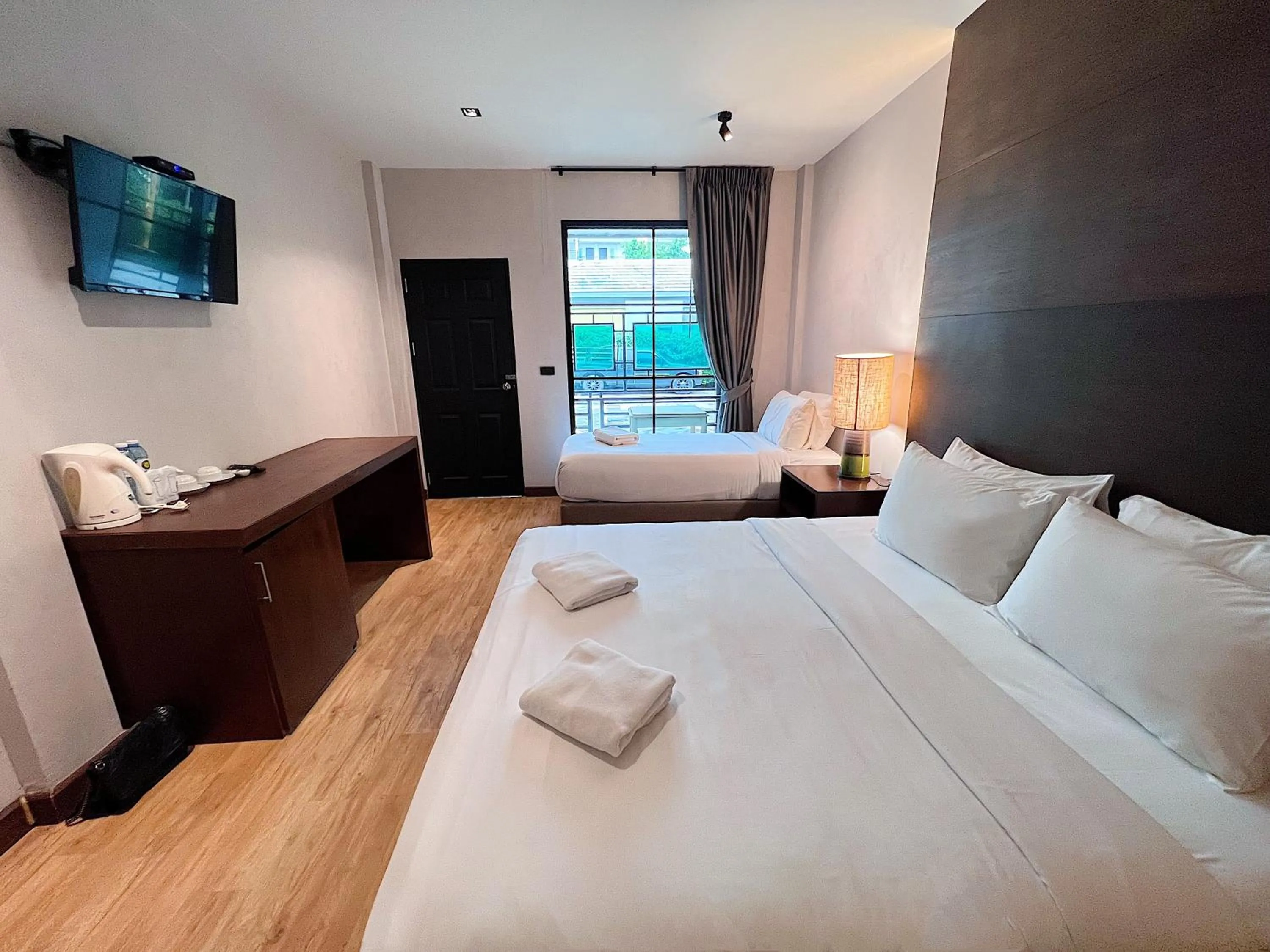 Bed in Villa Navin Beach Residence