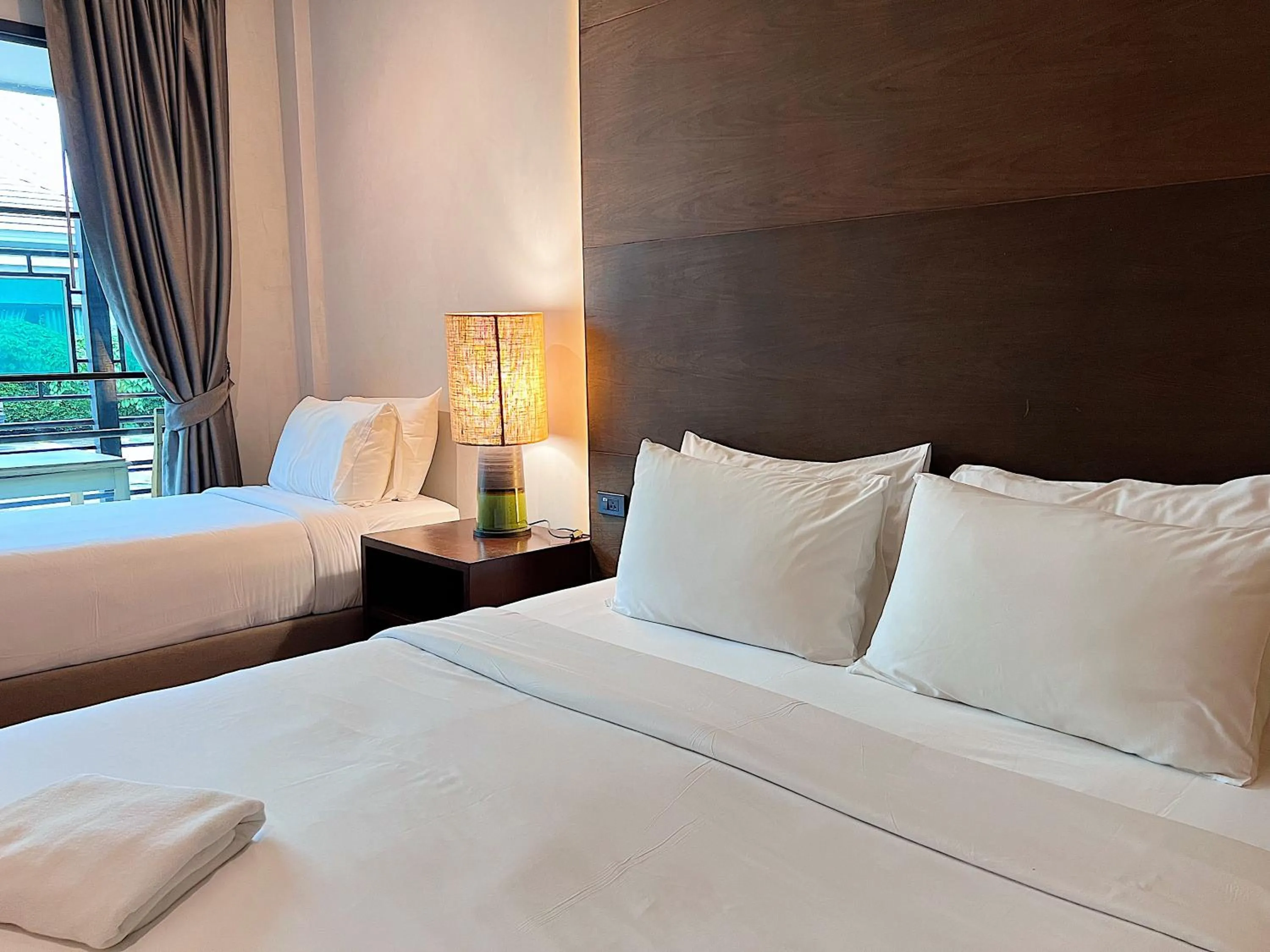 Bedroom, Bed in Villa Navin Beach Residence