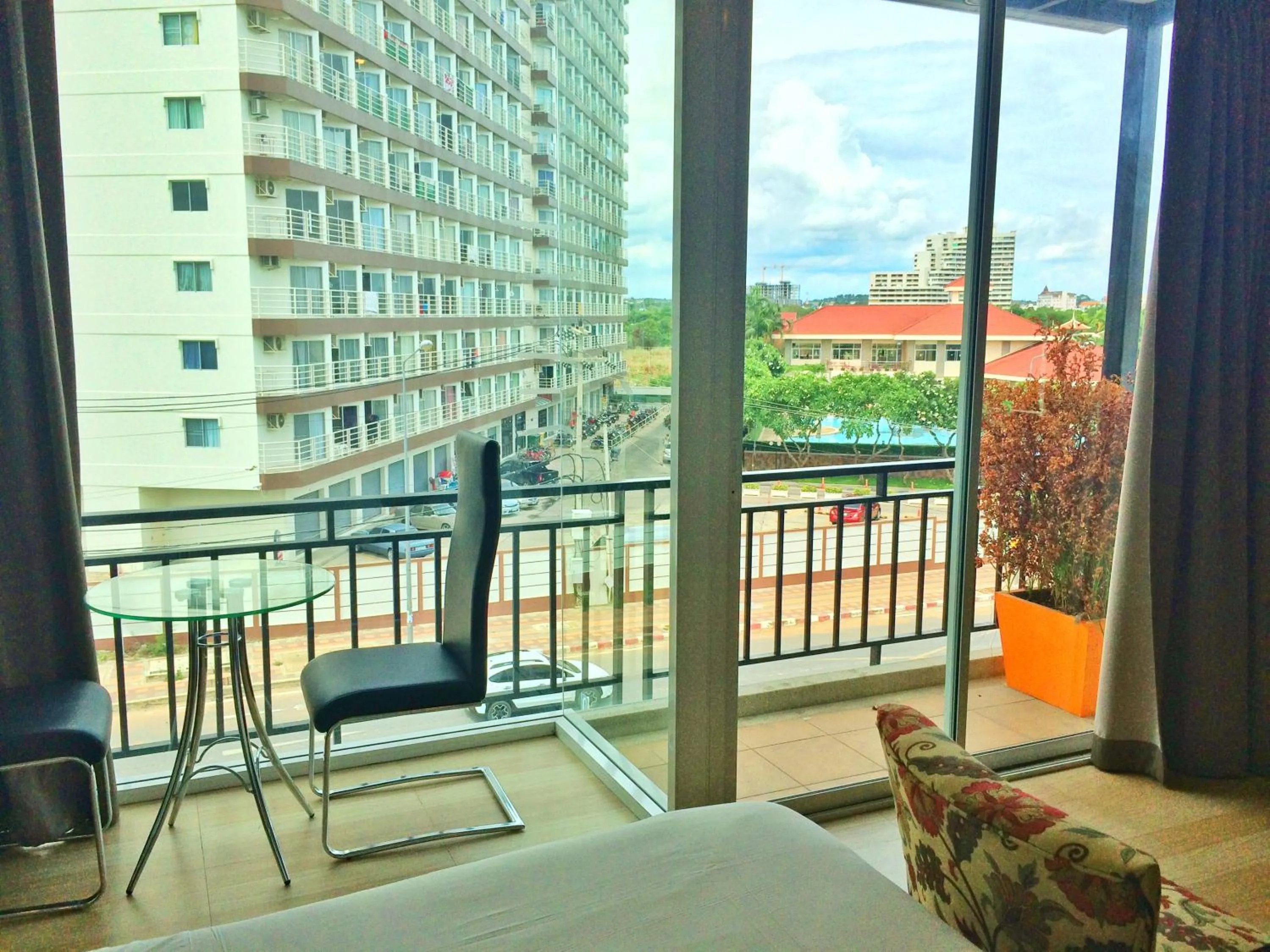 Balcony/Terrace in Villa Navin Beach Residence